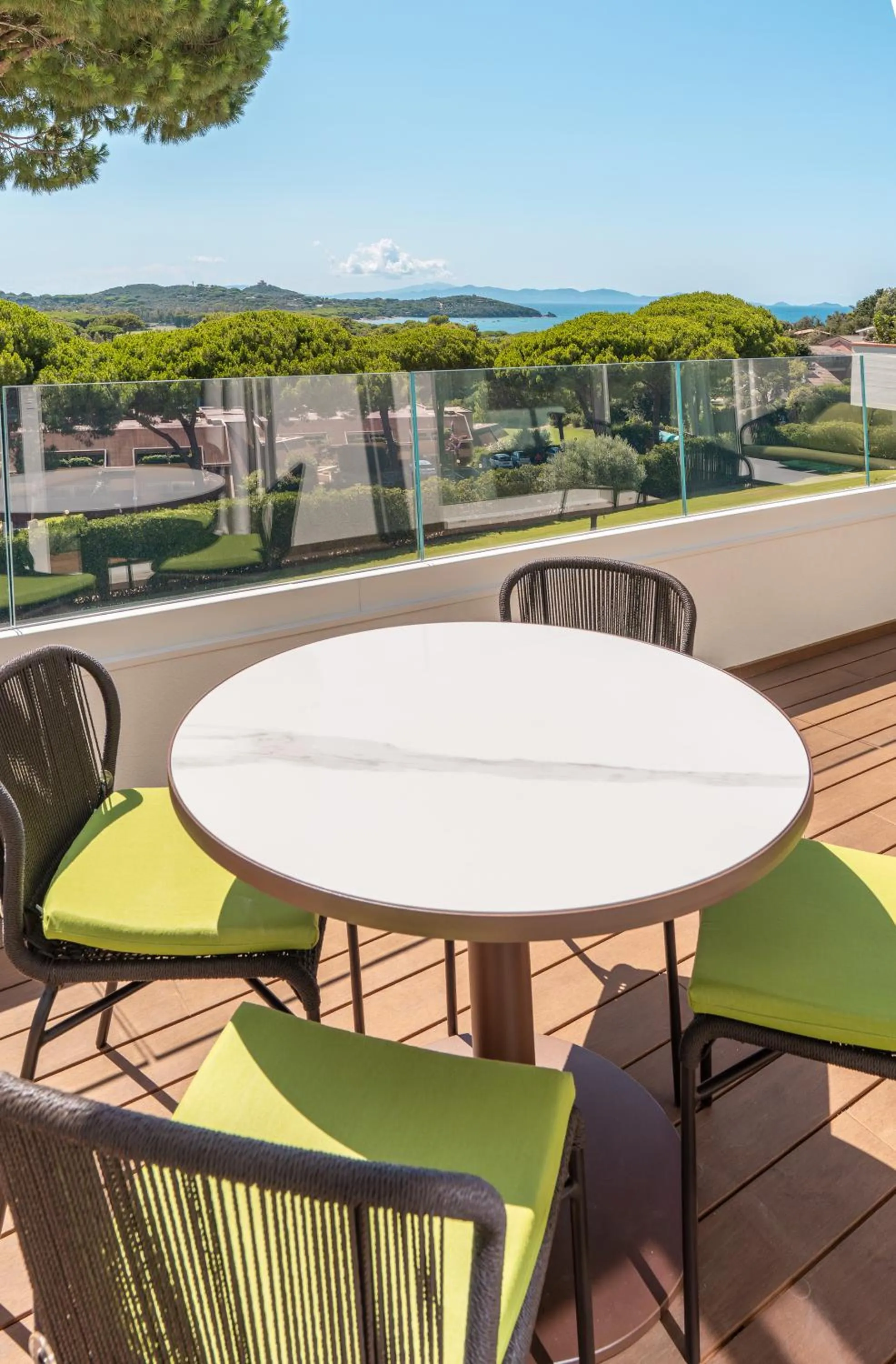 Balcony/Terrace in Gallia Palace Hotel - Relais & Châteaux