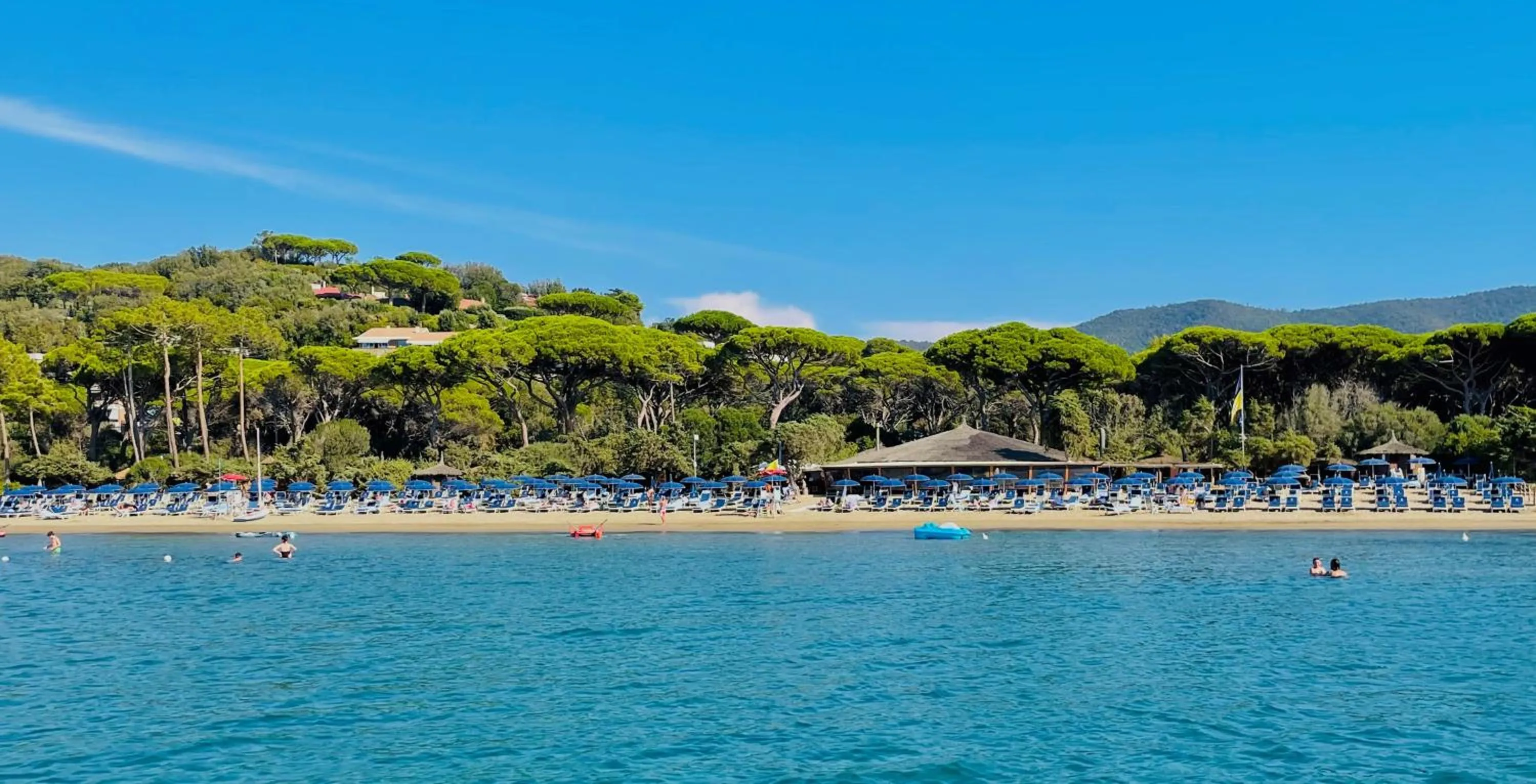 Beach in Gallia Palace Hotel - Relais & Châteaux