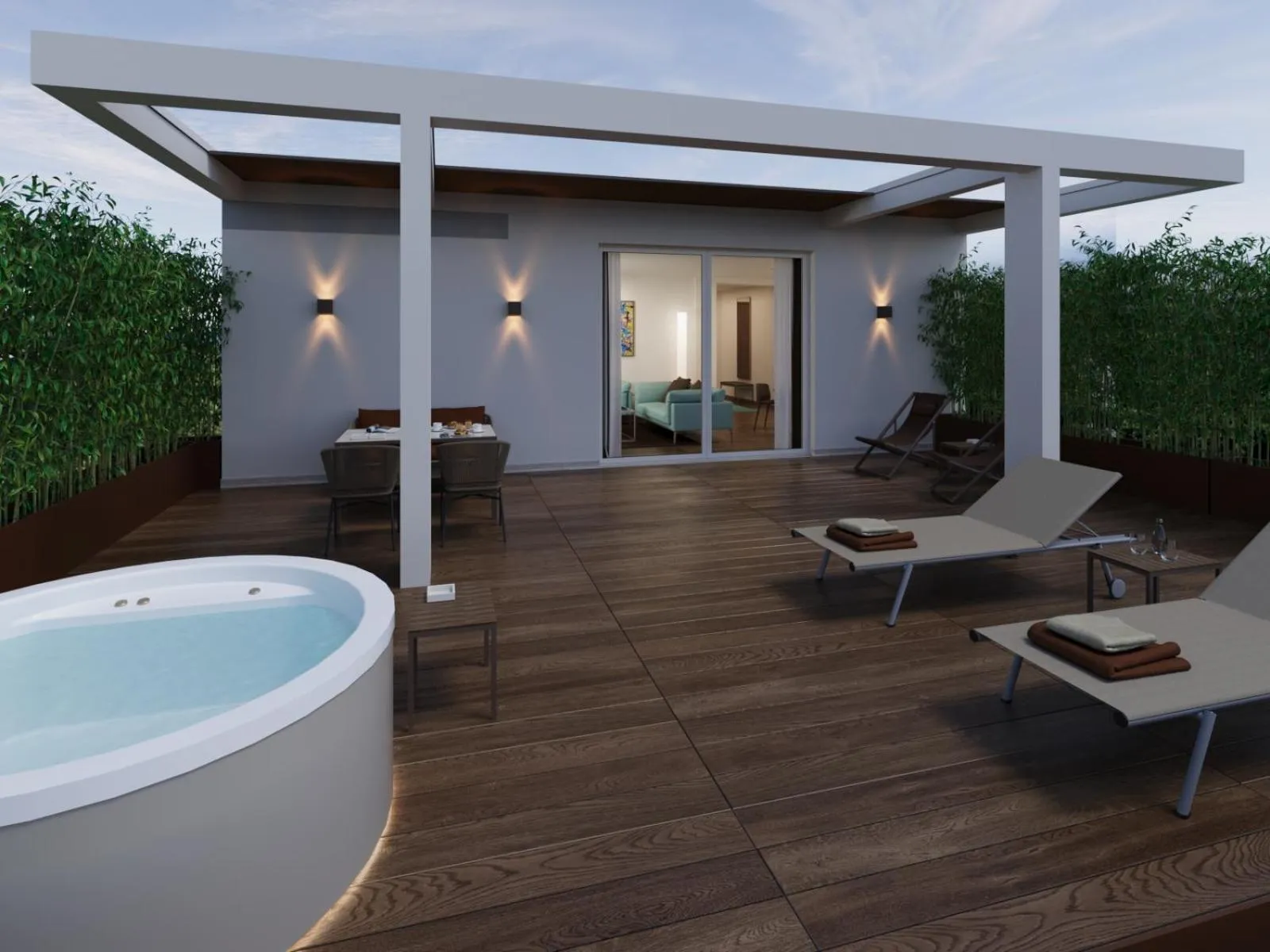 Balcony/Terrace in Gallia Palace Hotel - Relais & Châteaux