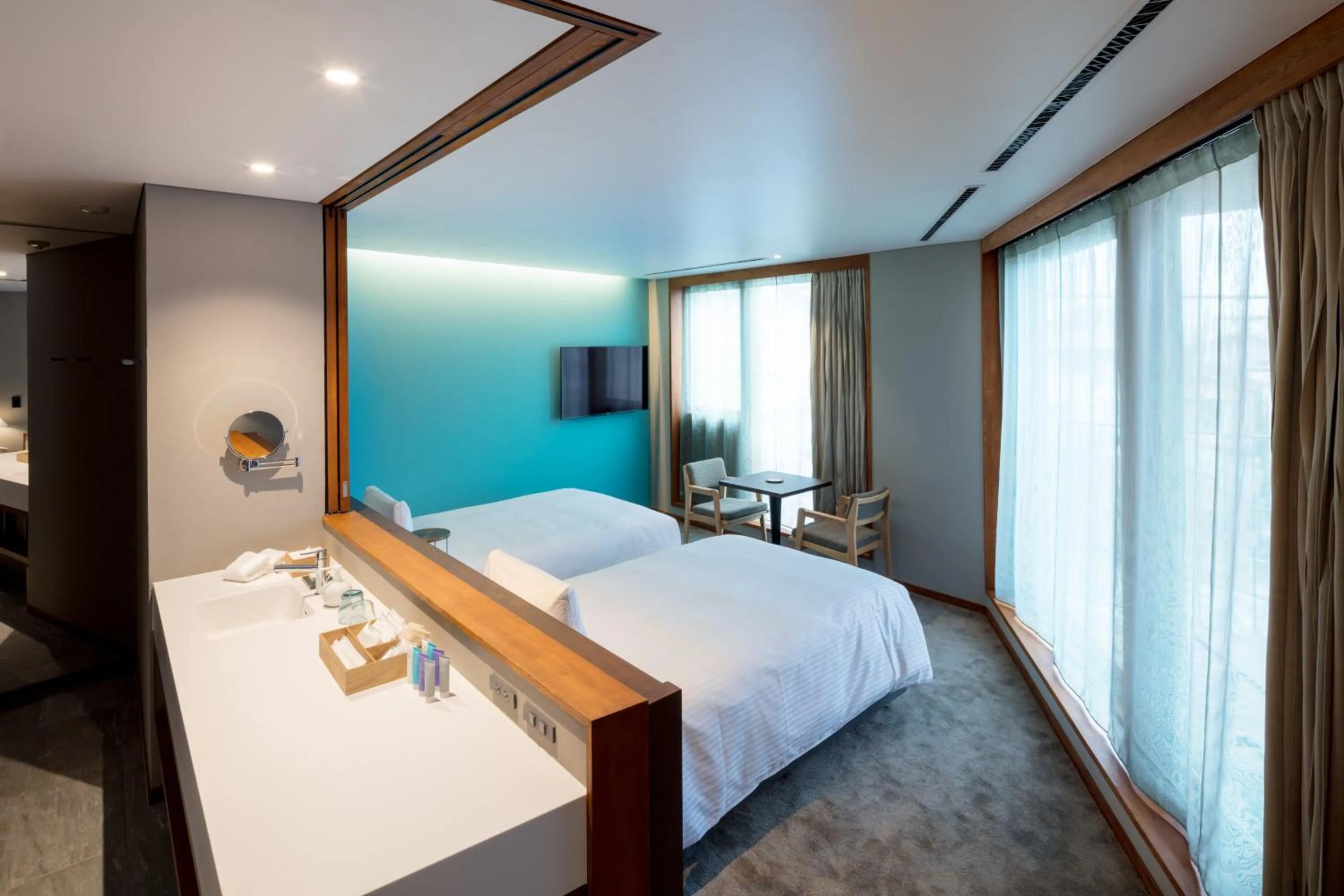 Bed in HOTEL AO KAMAKURA