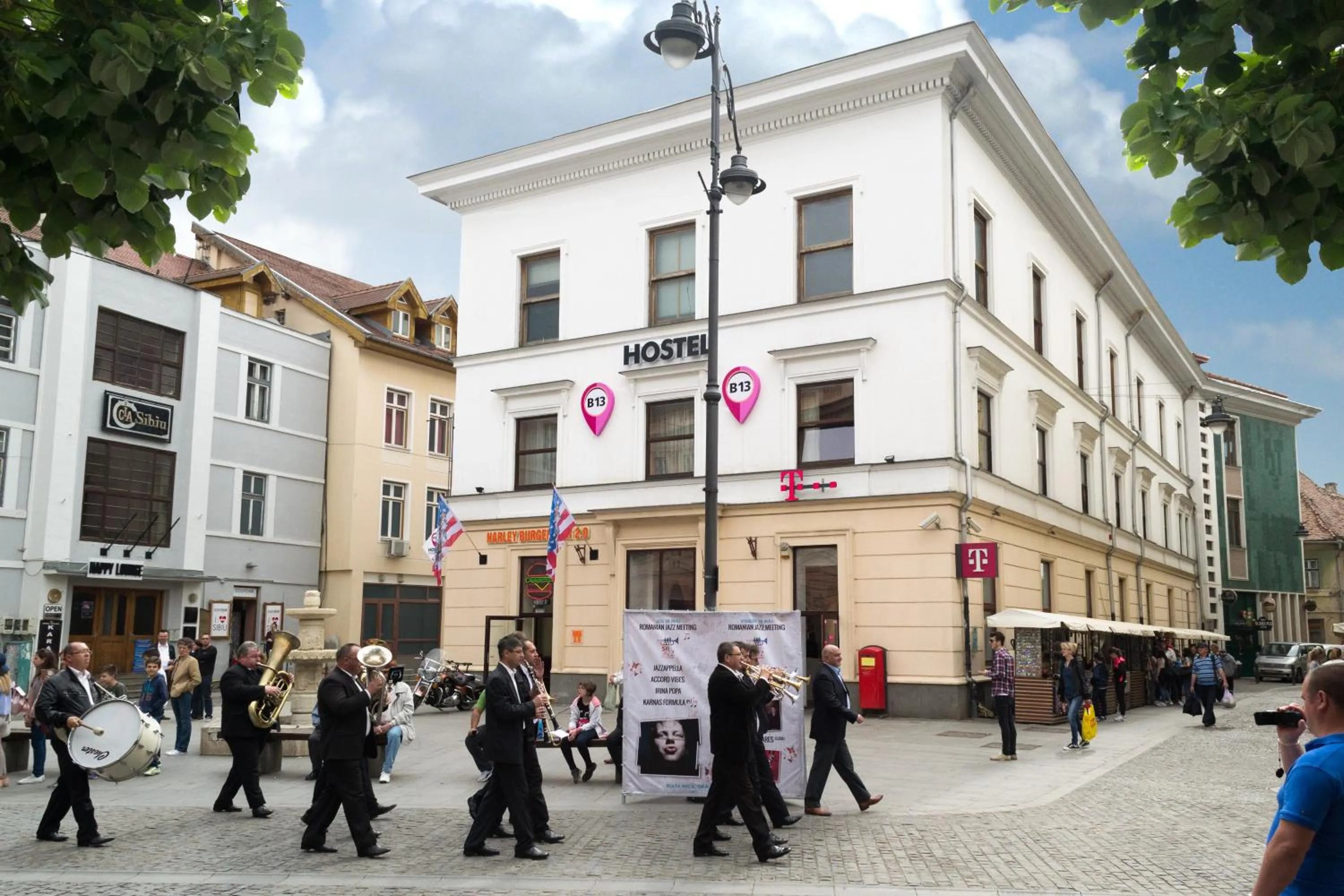 Property building in B13 Hostel