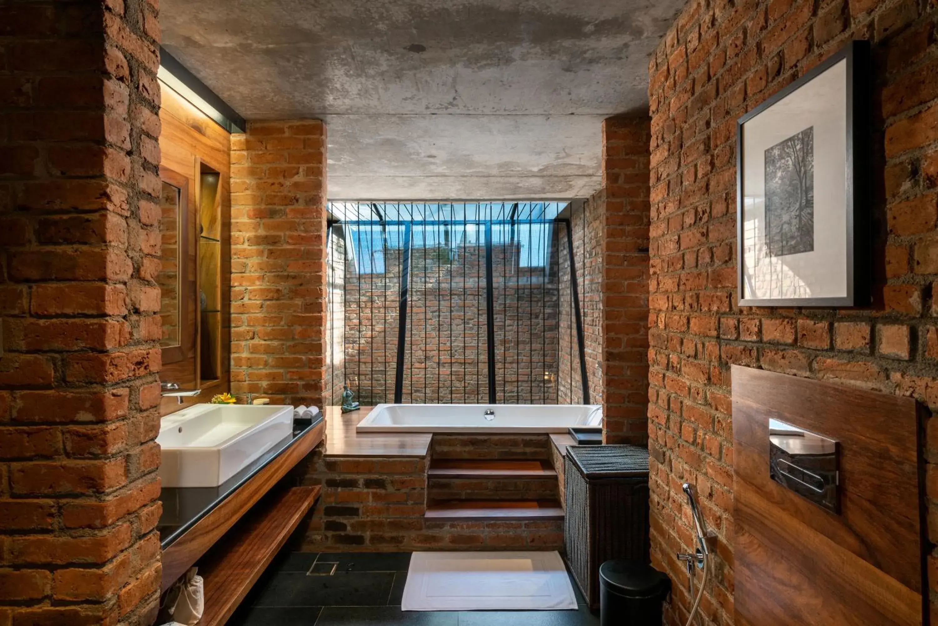 Bathroom in Taru Villas Maia - Habarana Bathroom in Taru Villas Maia - Habarana