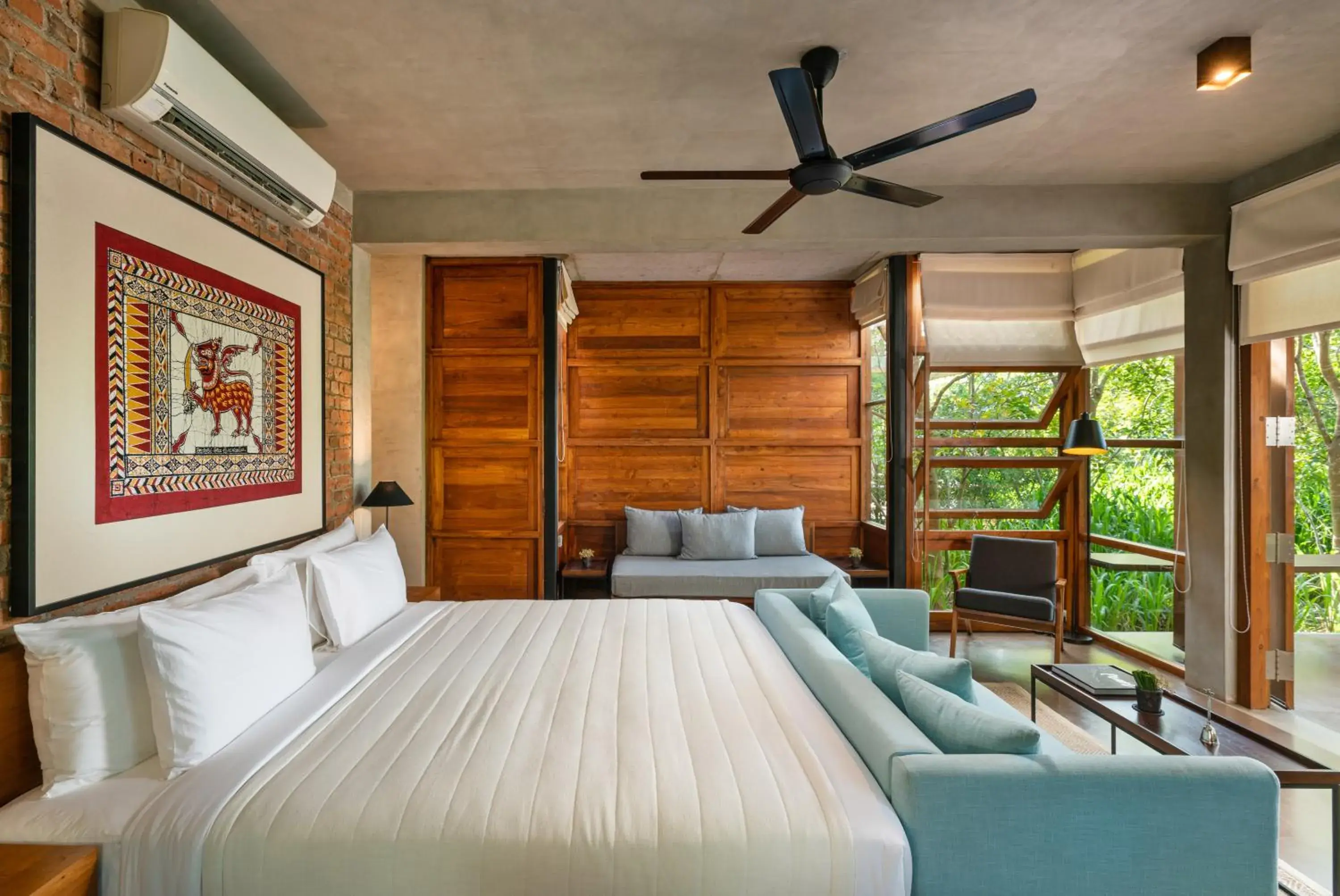 Bedroom, Bed in Taru Villas Maia - Habarana Bedroom, Bed in Taru Villas Maia - Habarana