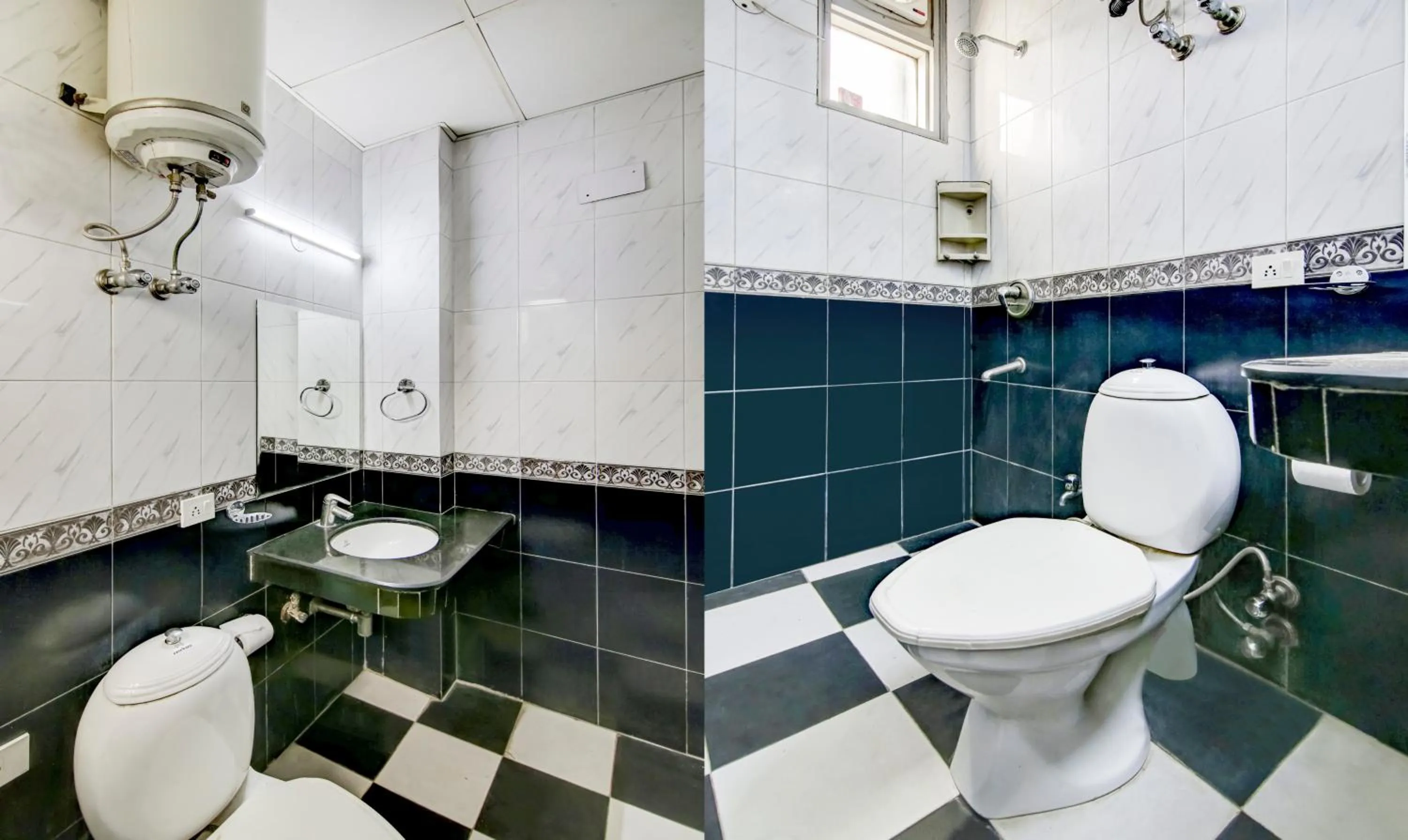 Bathroom in Treebo Mall View, DLF Phase II