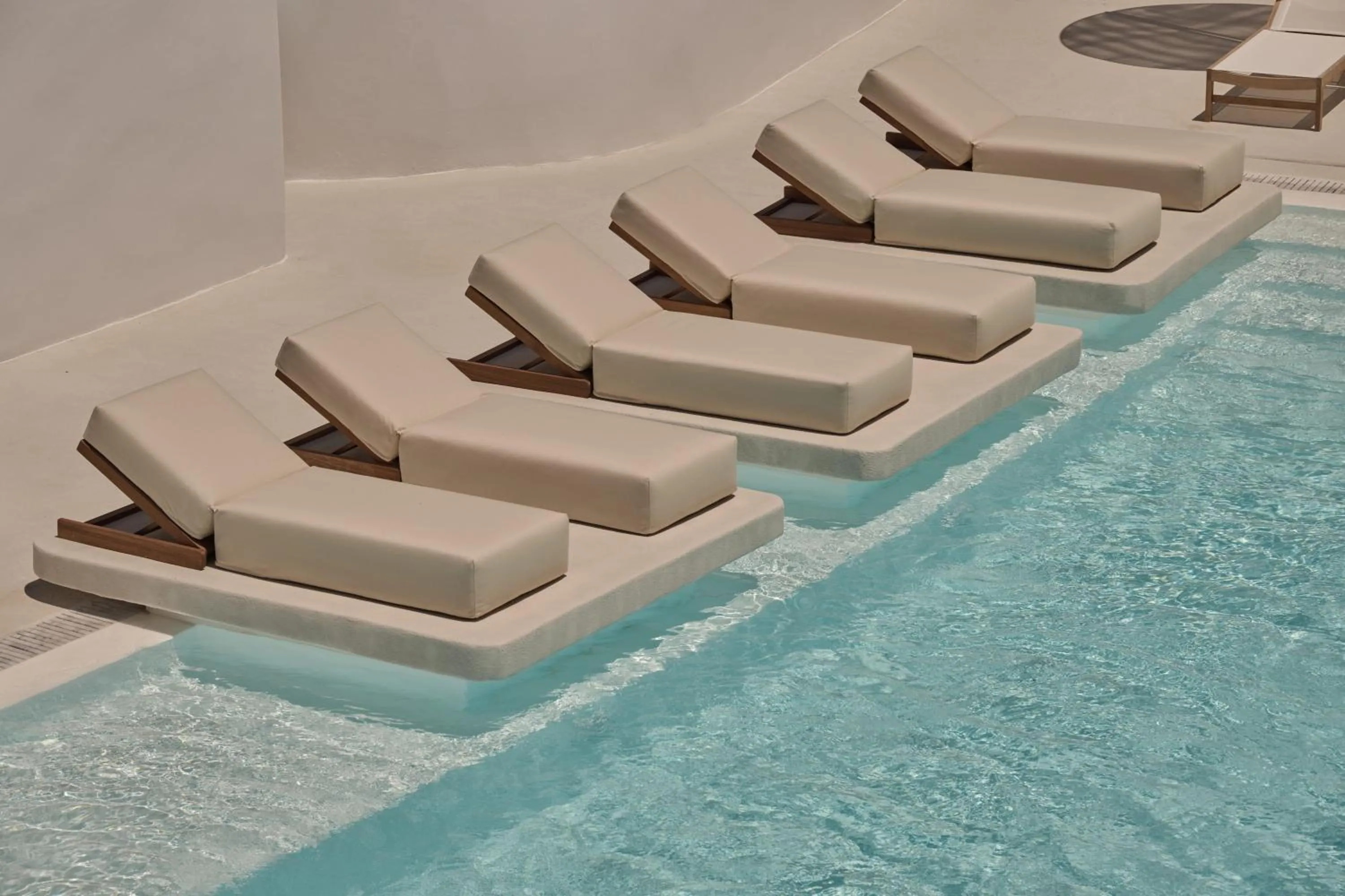 Pool view in Yi Hotel Mykonos