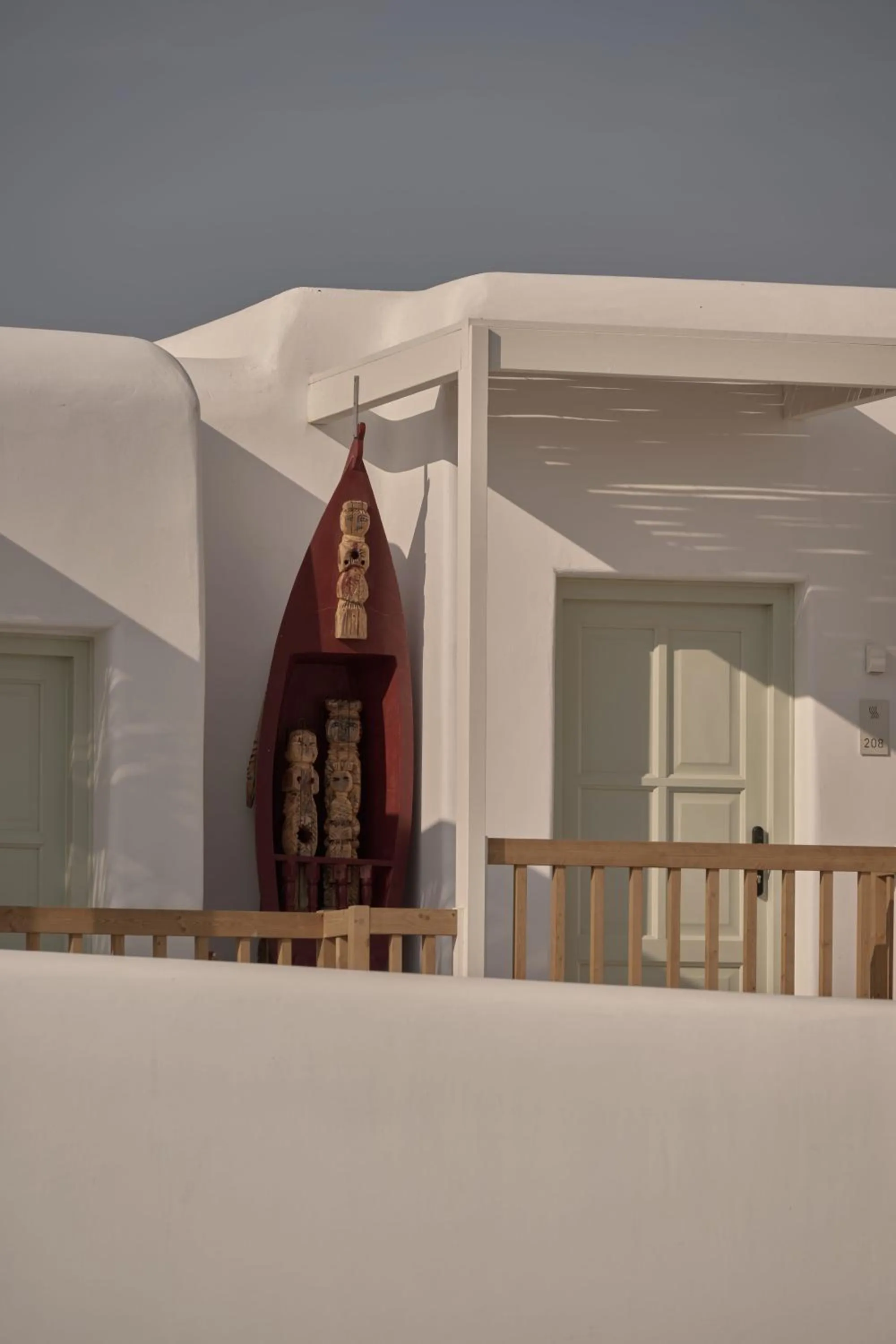 Facade/entrance in Yi Hotel Mykonos