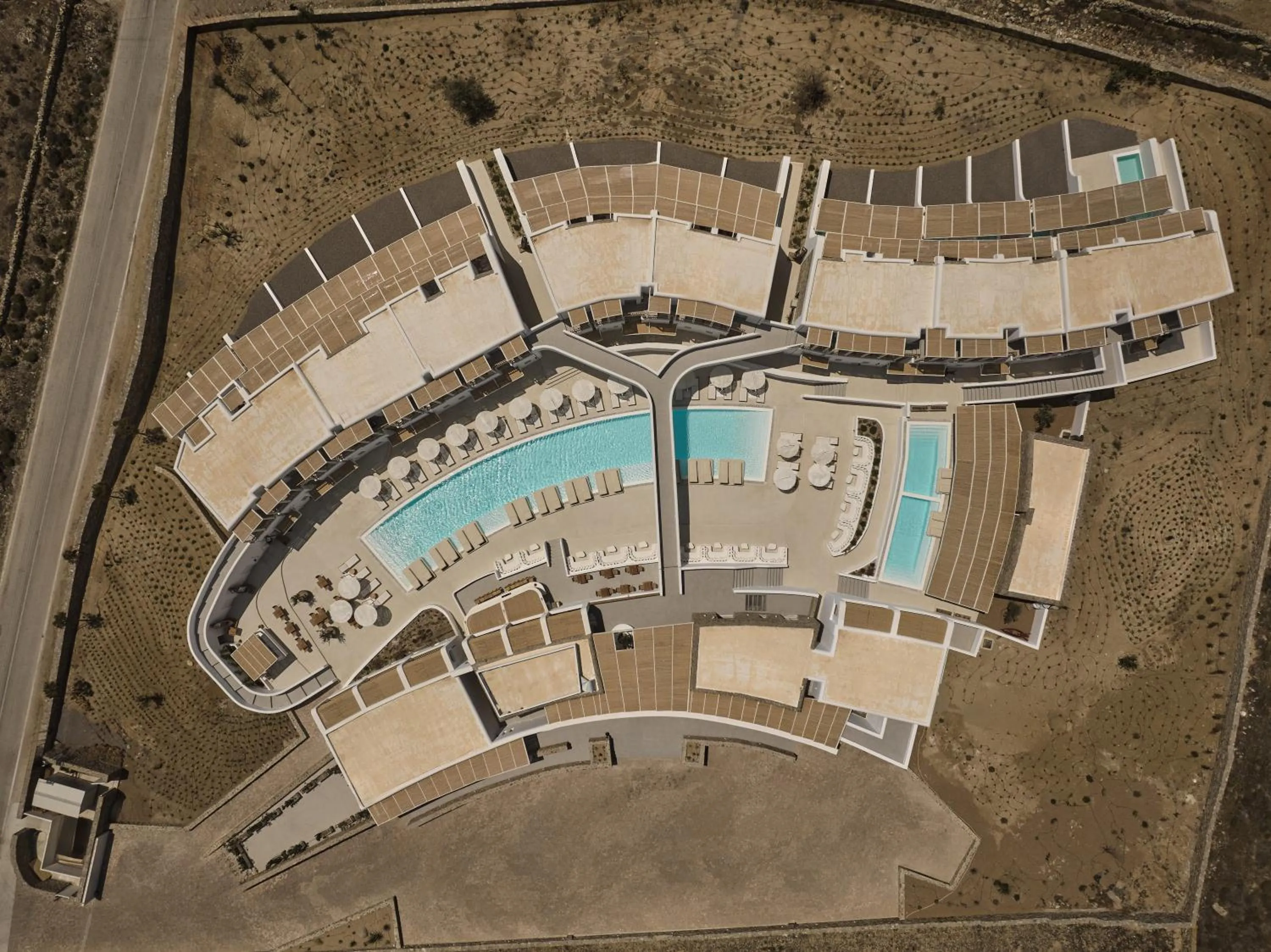 Property building in Yi Hotel Mykonos