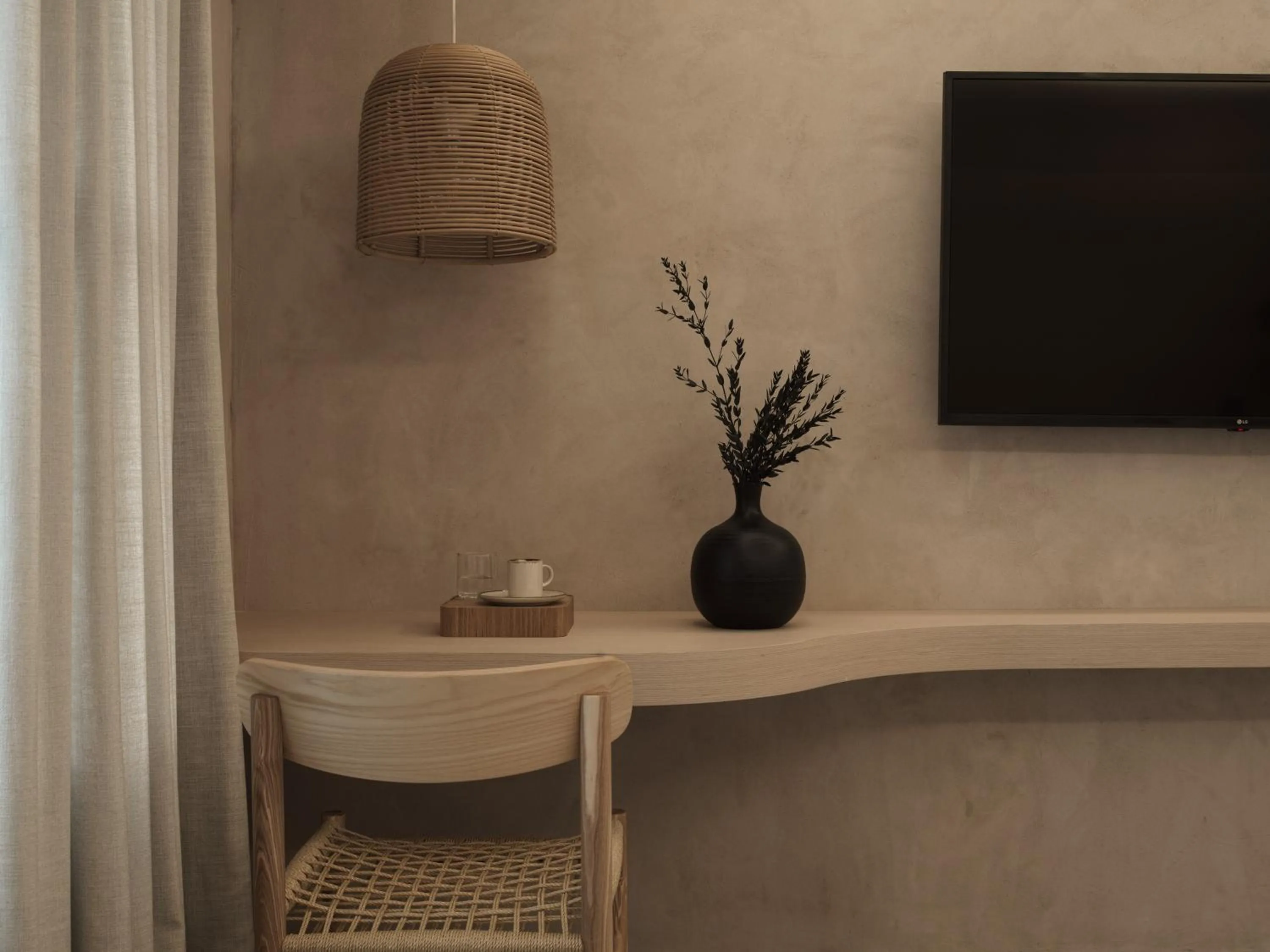 TV and multimedia in Yi Hotel Mykonos