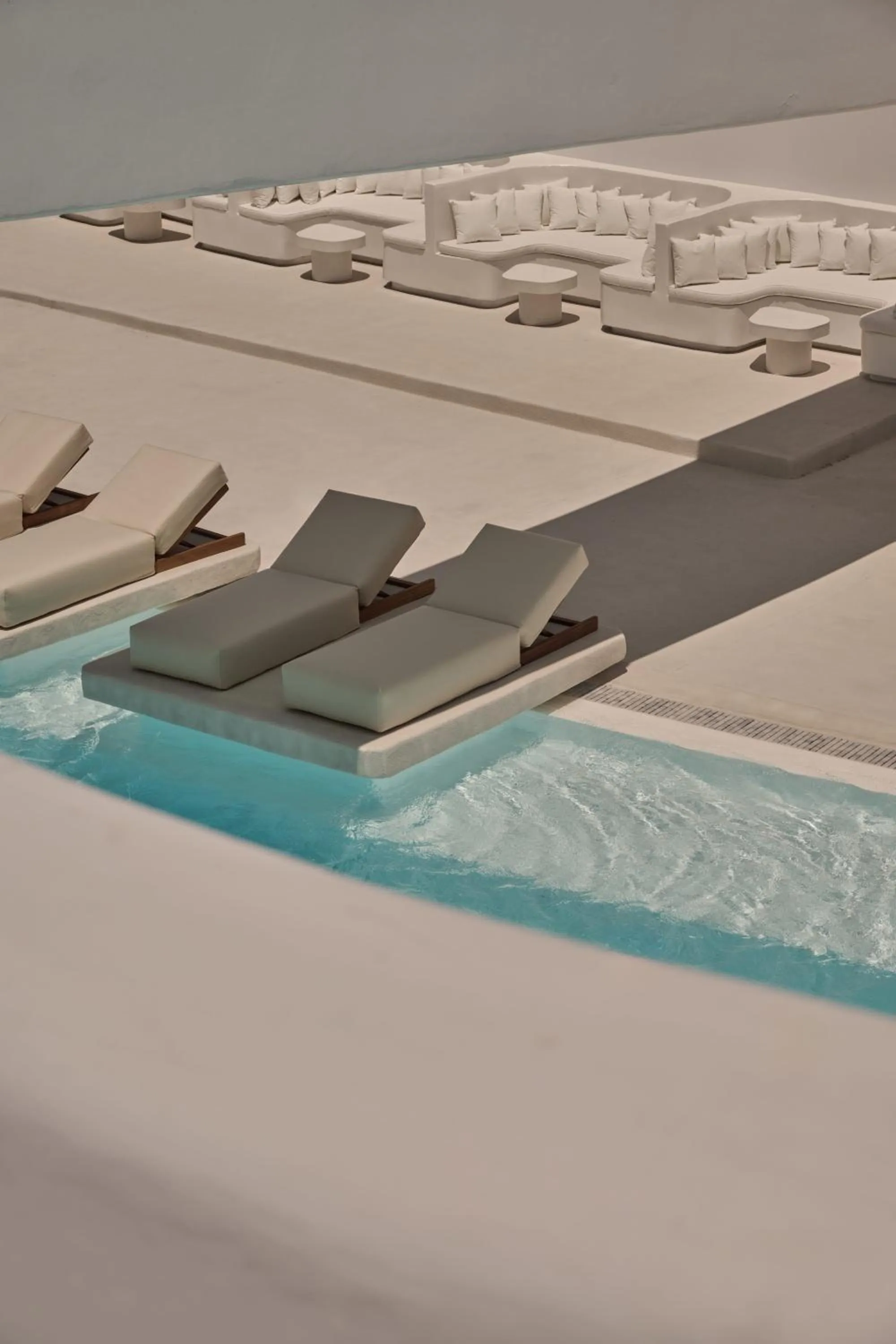 Pool view in Yi Hotel Mykonos