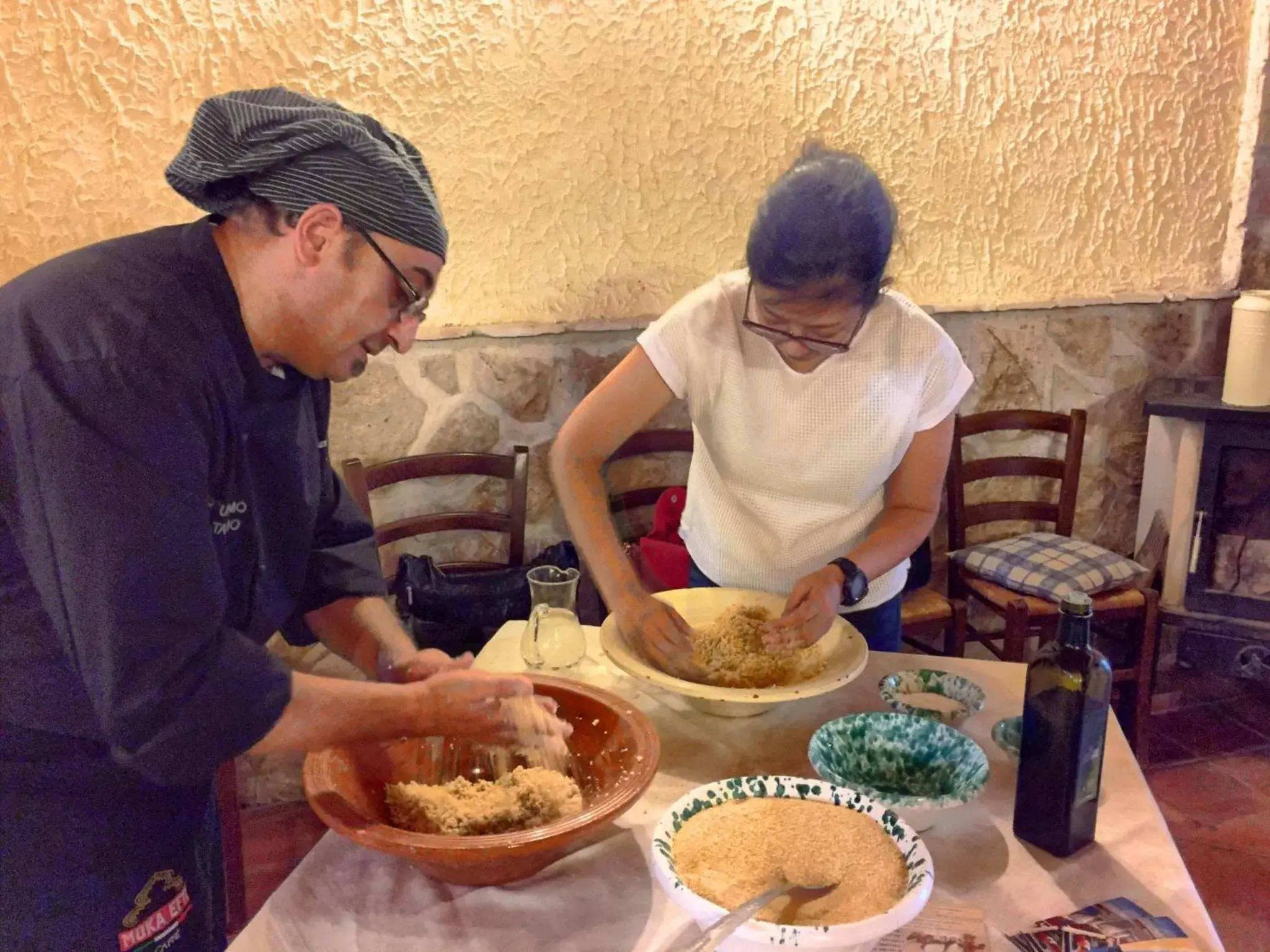 Food and drinks in Agriturismo Vultaggio Food and drinks in Agriturismo Vultaggio