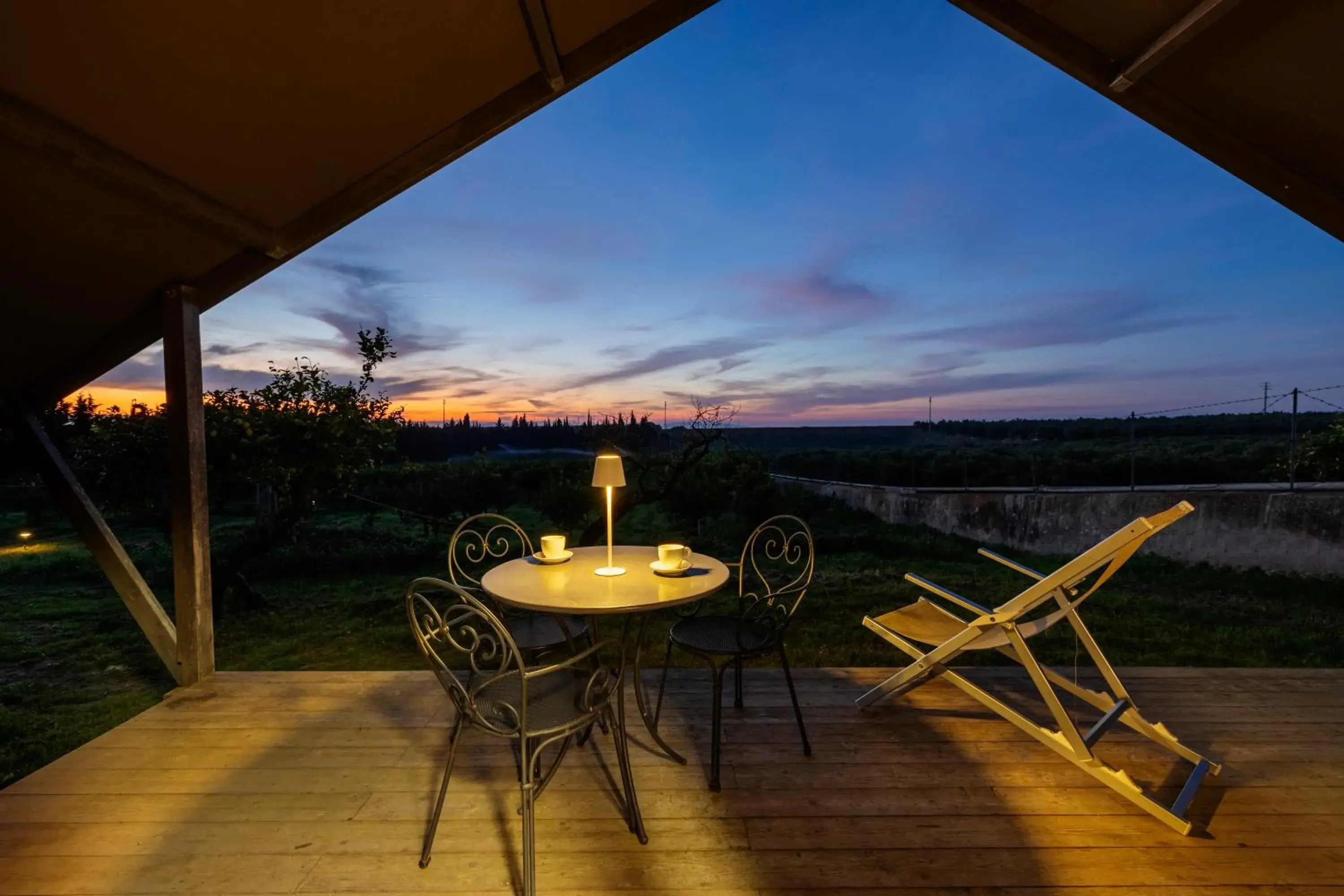 Garden view in Agriturismo Vultaggio Garden view in Agriturismo Vultaggio