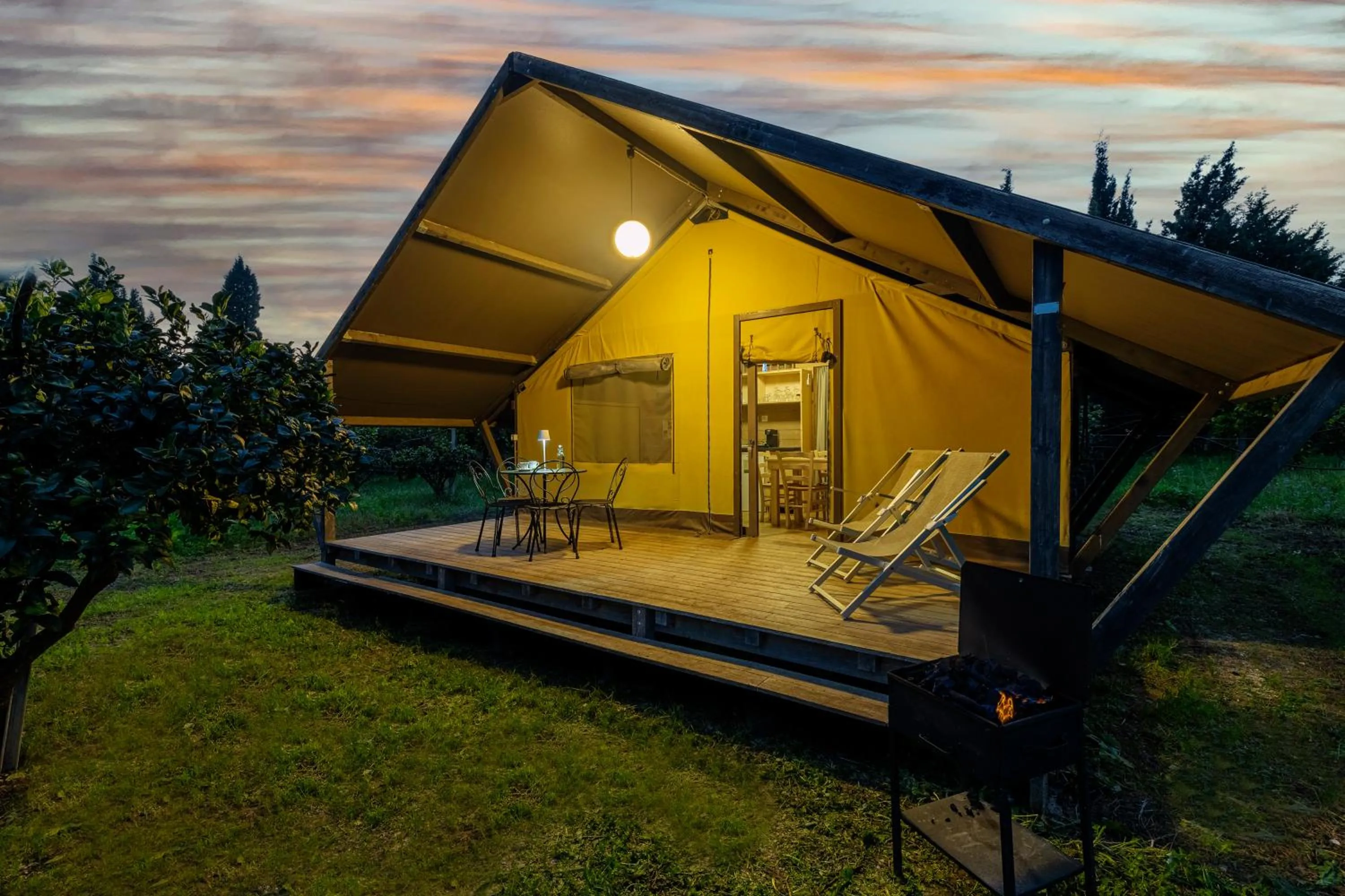 Patio in Agriturismo Vultaggio