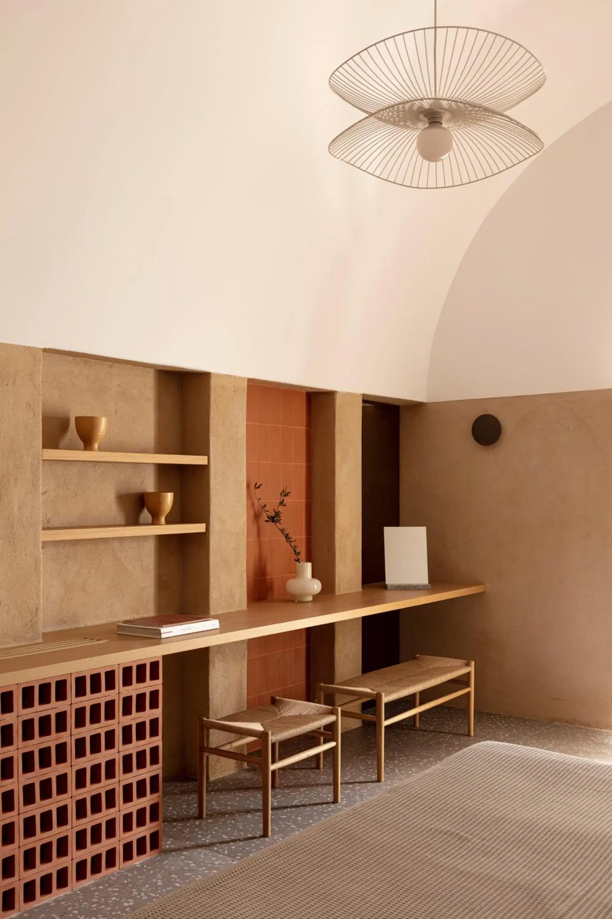 Bedroom in Ethos Vegan Suites Fira, Santorini Bedroom in Ethos Vegan Suites Fira, Santorini