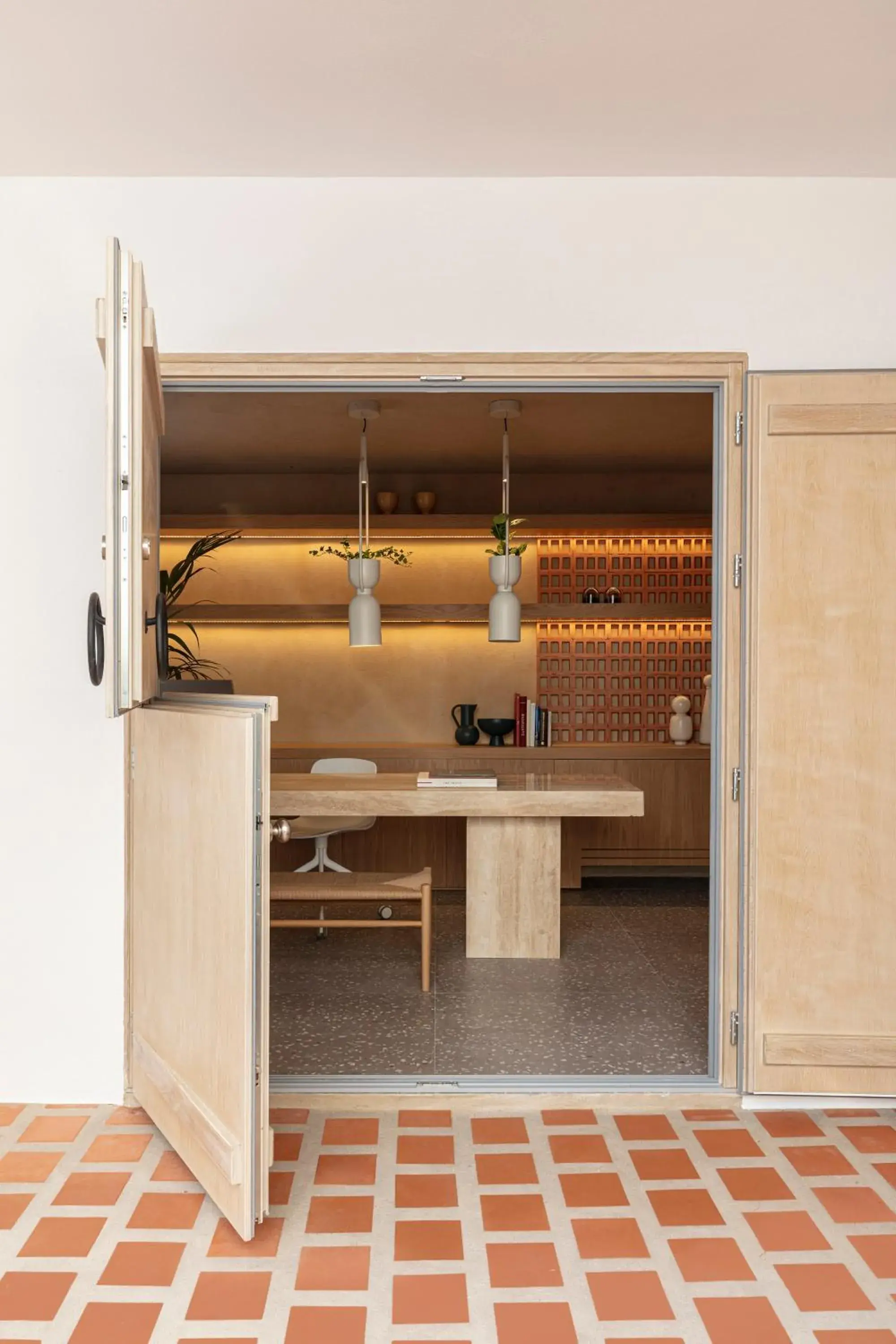 Lobby or reception in Ethos Vegan Suites Fira, Santorini Lobby or reception in Ethos Vegan Suites Fira, Santorini