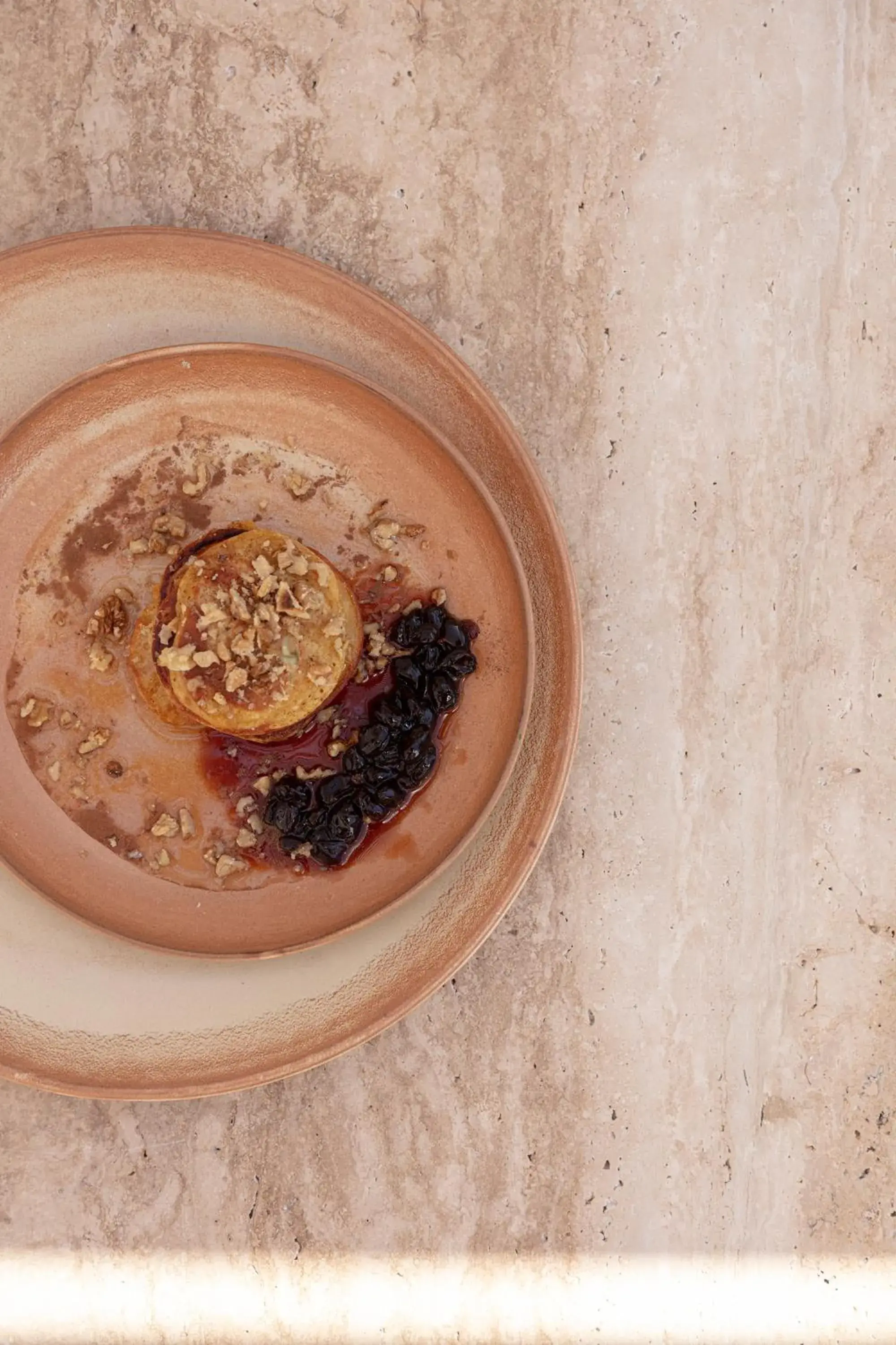 Breakfast in Ethos Vegan Suites Fira, Santorini Breakfast in Ethos Vegan Suites Fira, Santorini