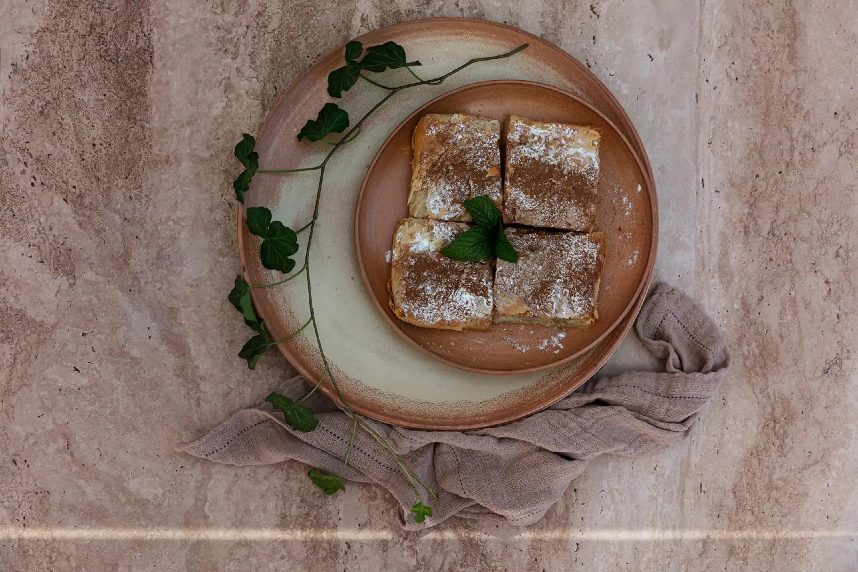 Breakfast in Ethos Vegan Suites Fira, Santorini Breakfast in Ethos Vegan Suites Fira, Santorini