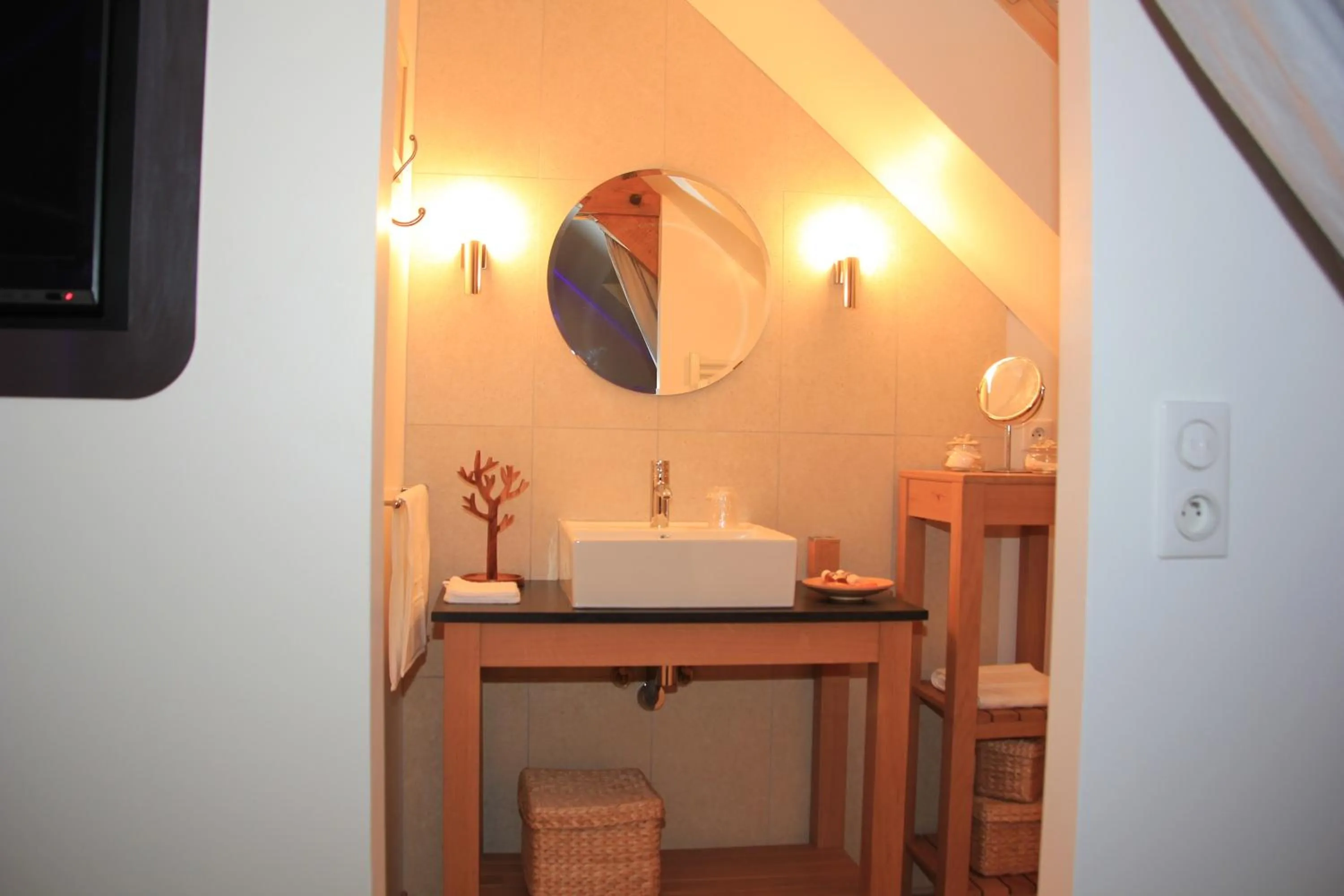 Bathroom in Au Coeur Des Hôtes