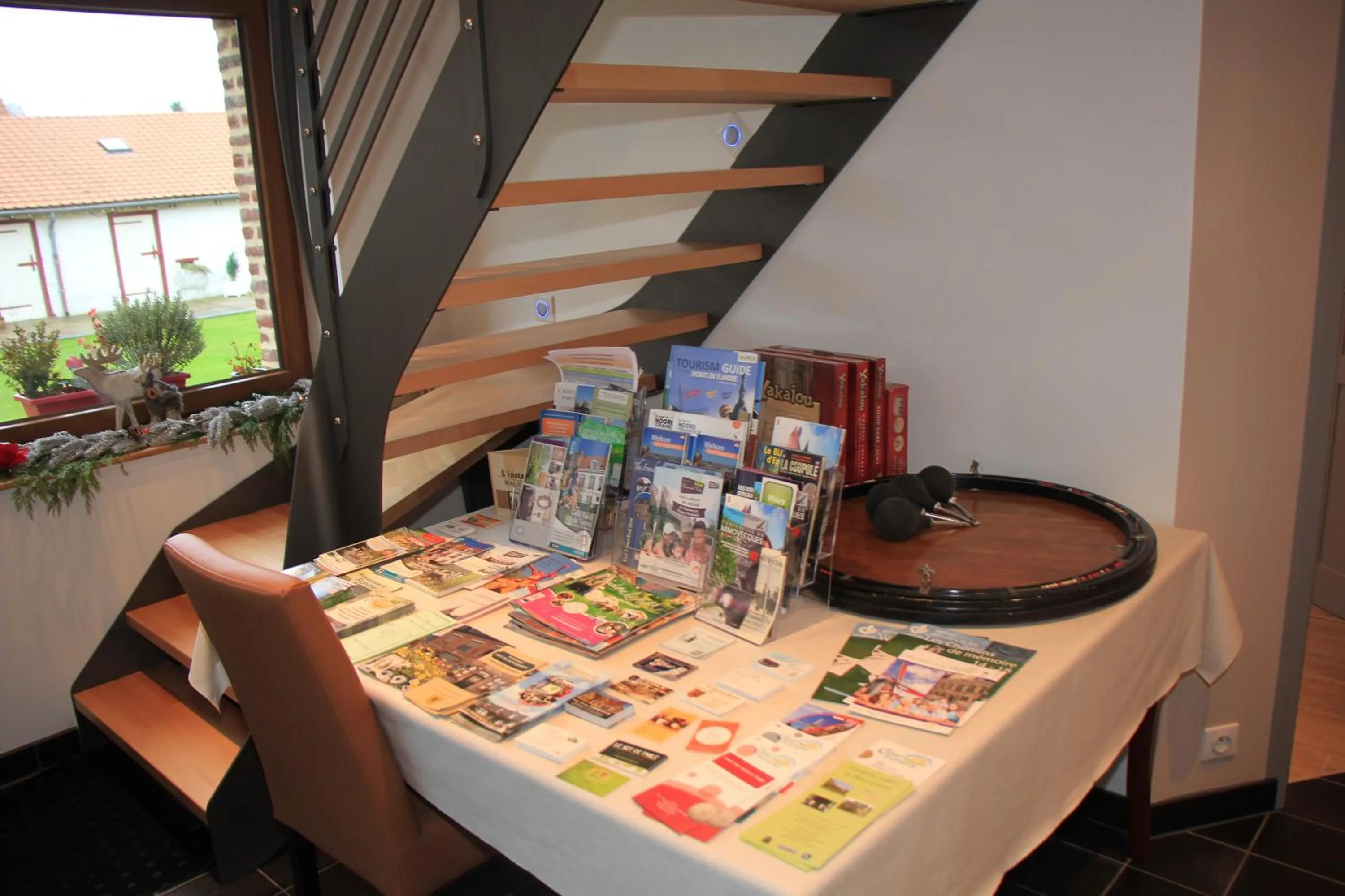 Lobby or reception in Au Coeur Des Hôtes