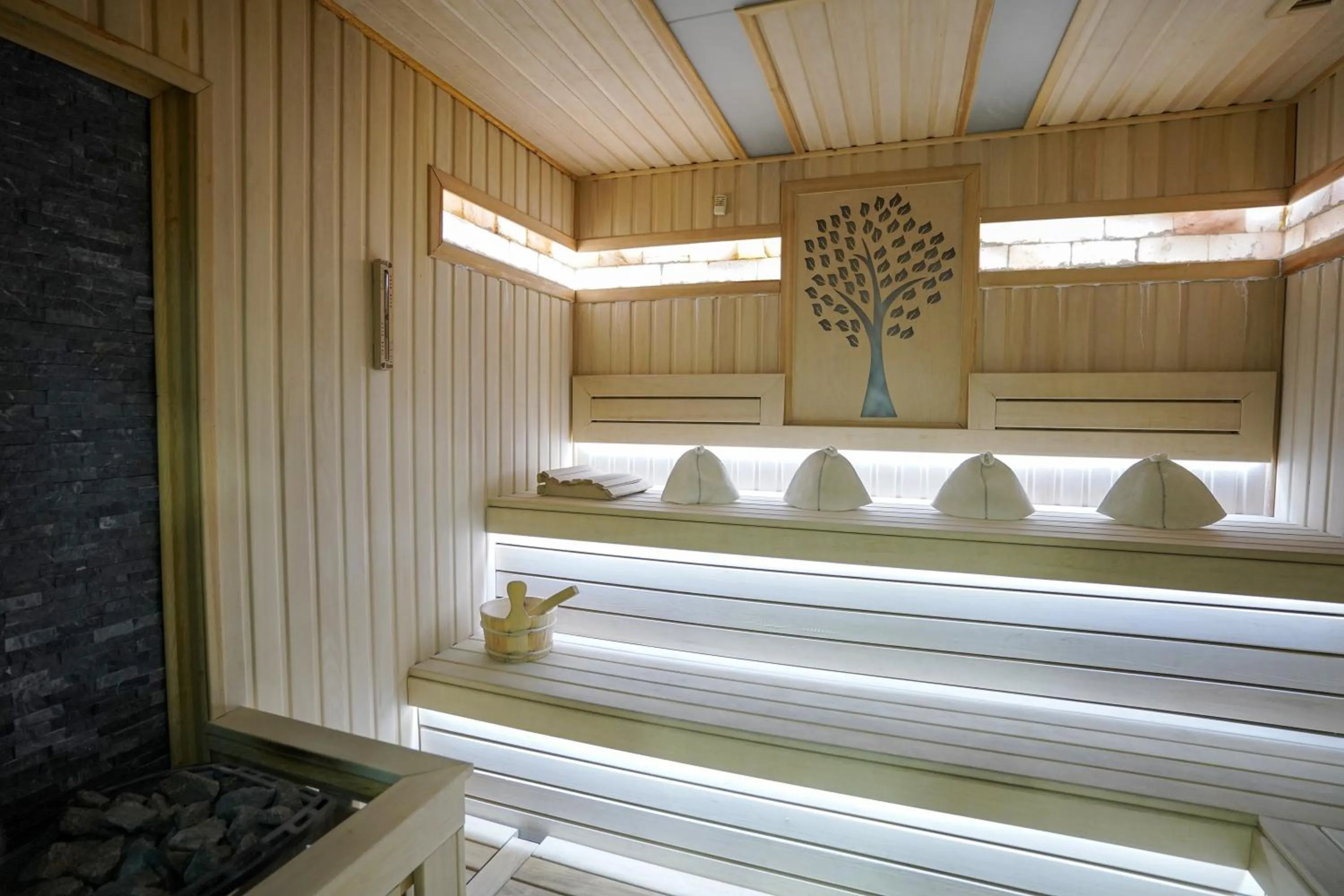 Sauna in Milan Hotel