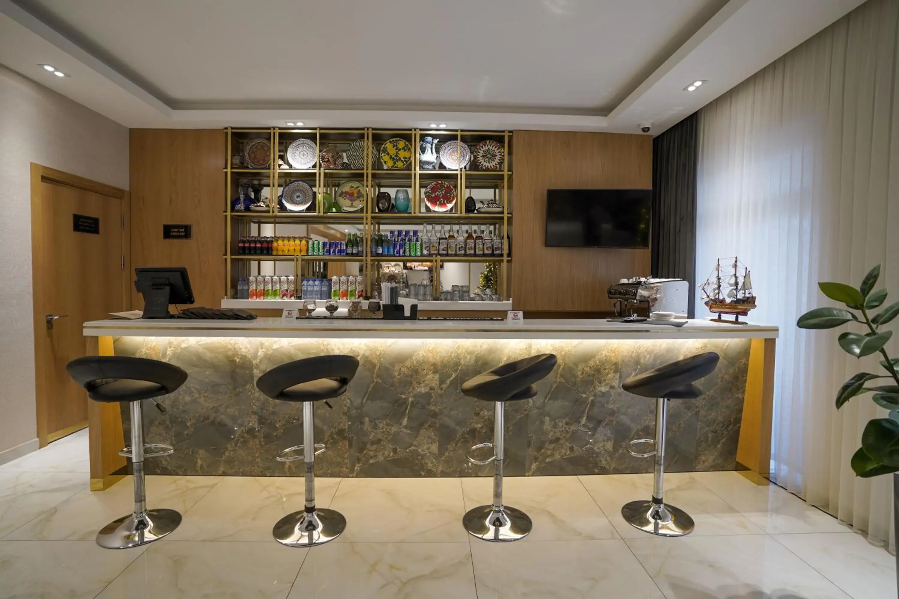 Lounge or bar in Milan Hotel Lounge or bar in Milan Hotel