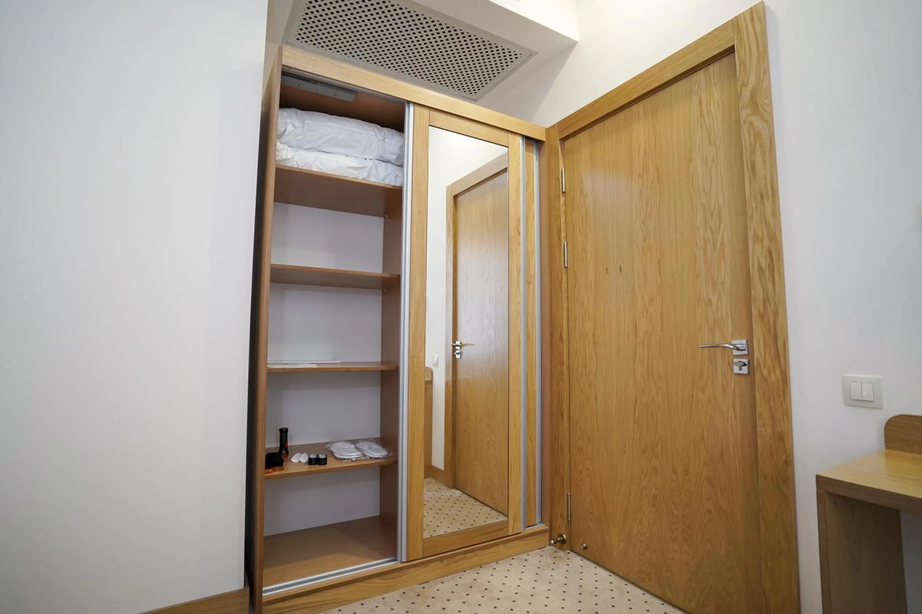 wardrobe in Milan Hotel