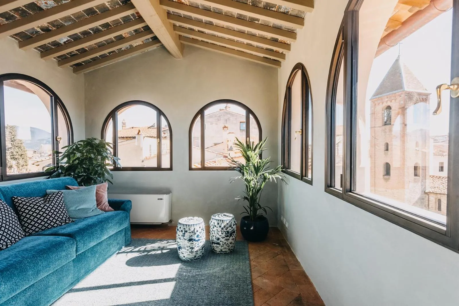 Seating area in Palazzo Feroci - Residenza d'epoca