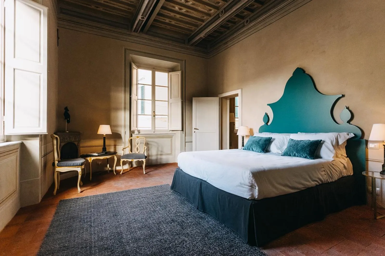 Bedroom, Bed in Palazzo Feroci - Residenza d'epoca