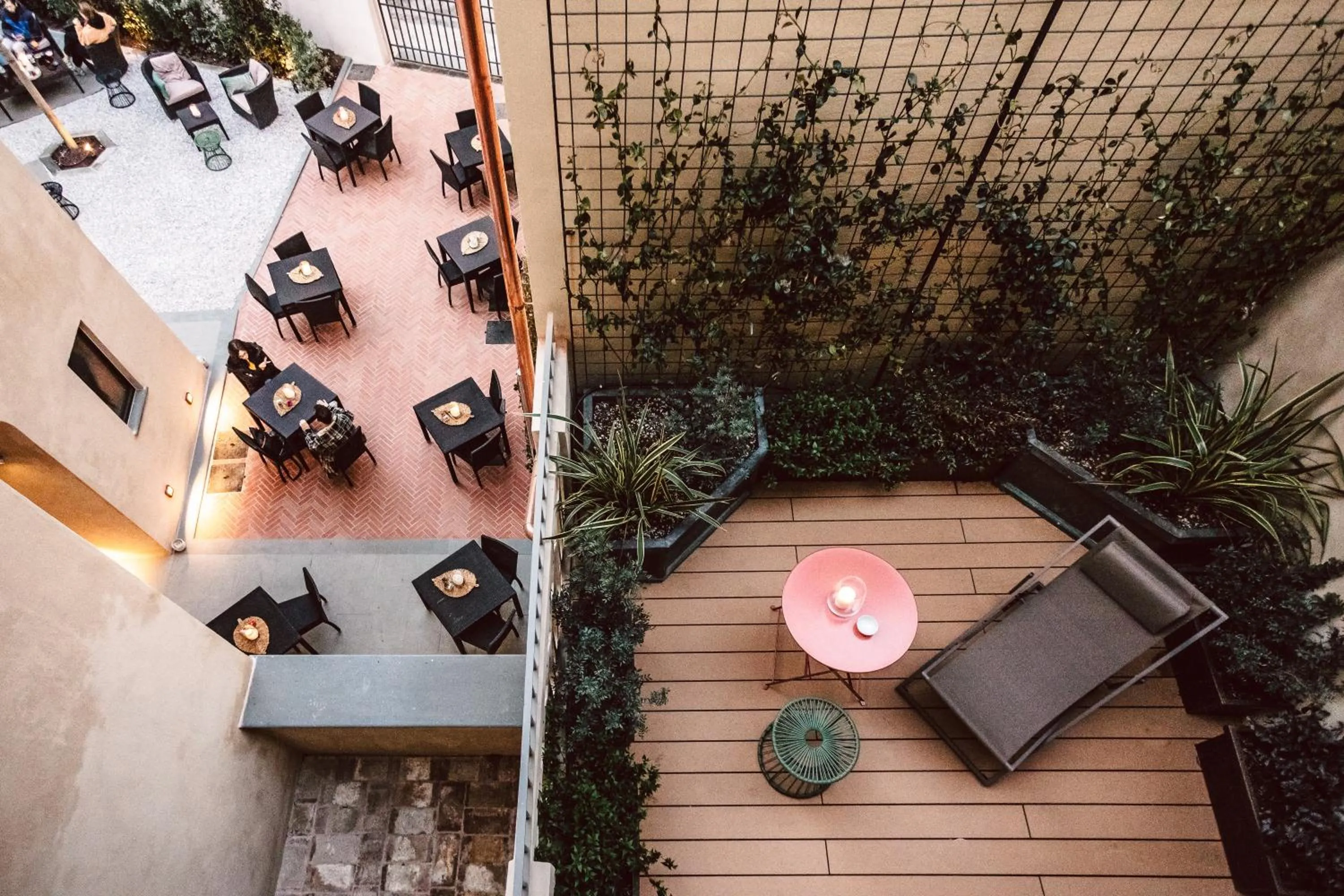 Garden view in Palazzo Feroci - Residenza d'epoca