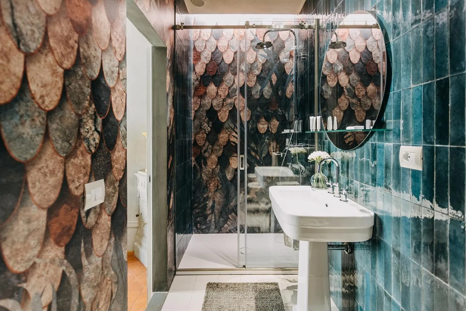 Bathroom in Palazzo Feroci - Residenza d'epoca