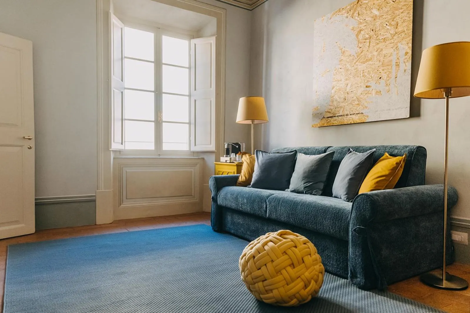 Seating area in Palazzo Feroci - Residenza d'epoca