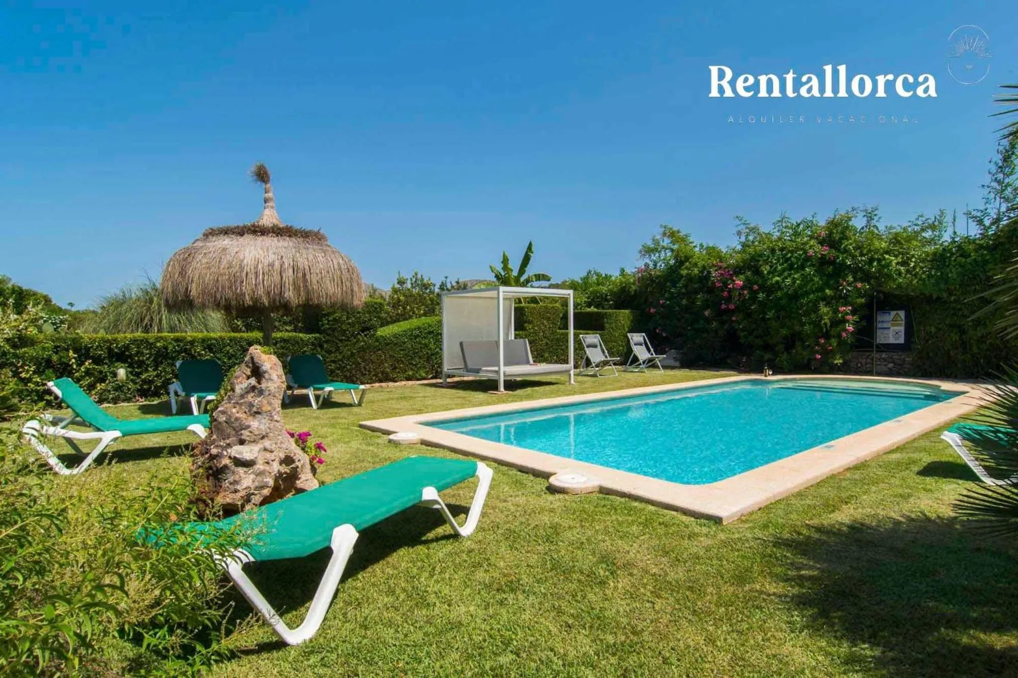 Patio in Finca Comteses Petit by Rentallorca