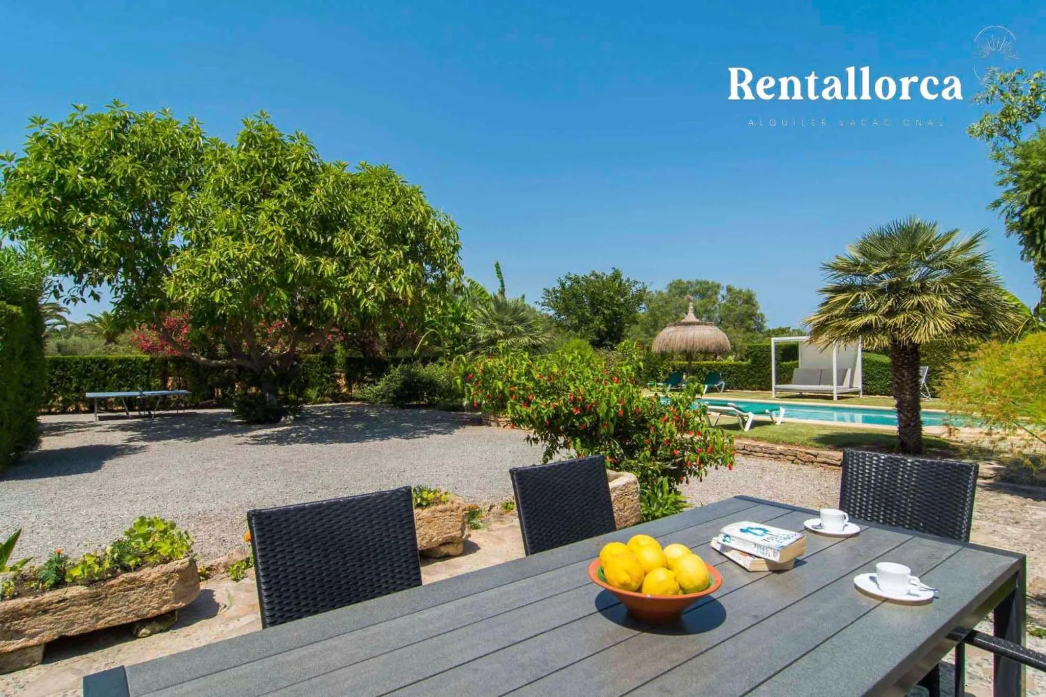Balcony/Terrace in Finca Comteses Petit by Rentallorca