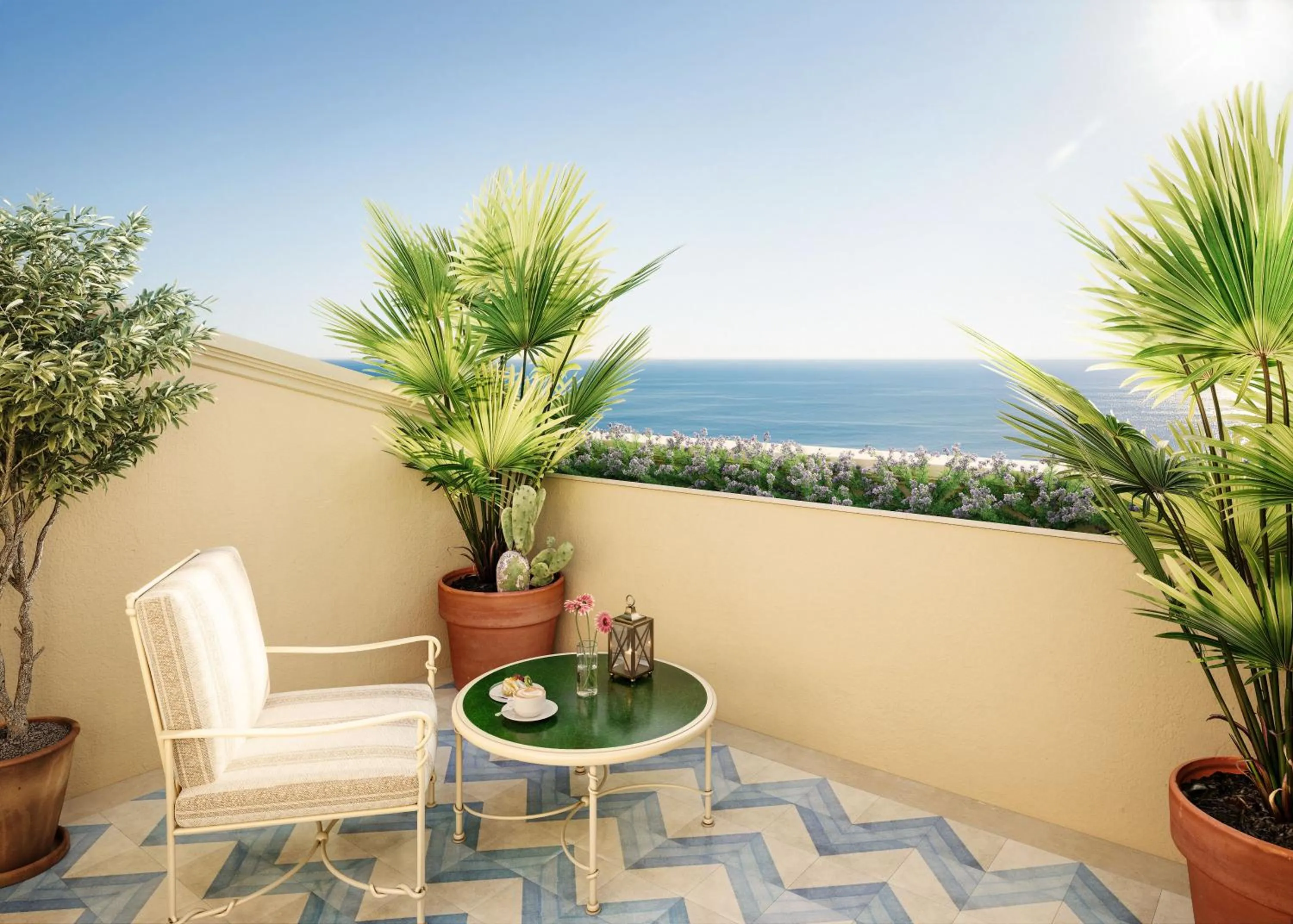 Balcony/Terrace in Grand Hotel Timeo, A Belmond Hotel, Taormina