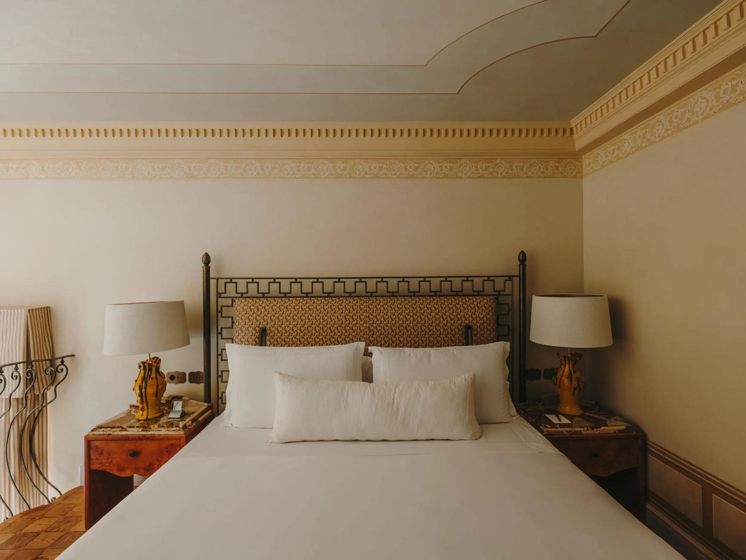 Bed in Grand Hotel Timeo, A Belmond Hotel, Taormina