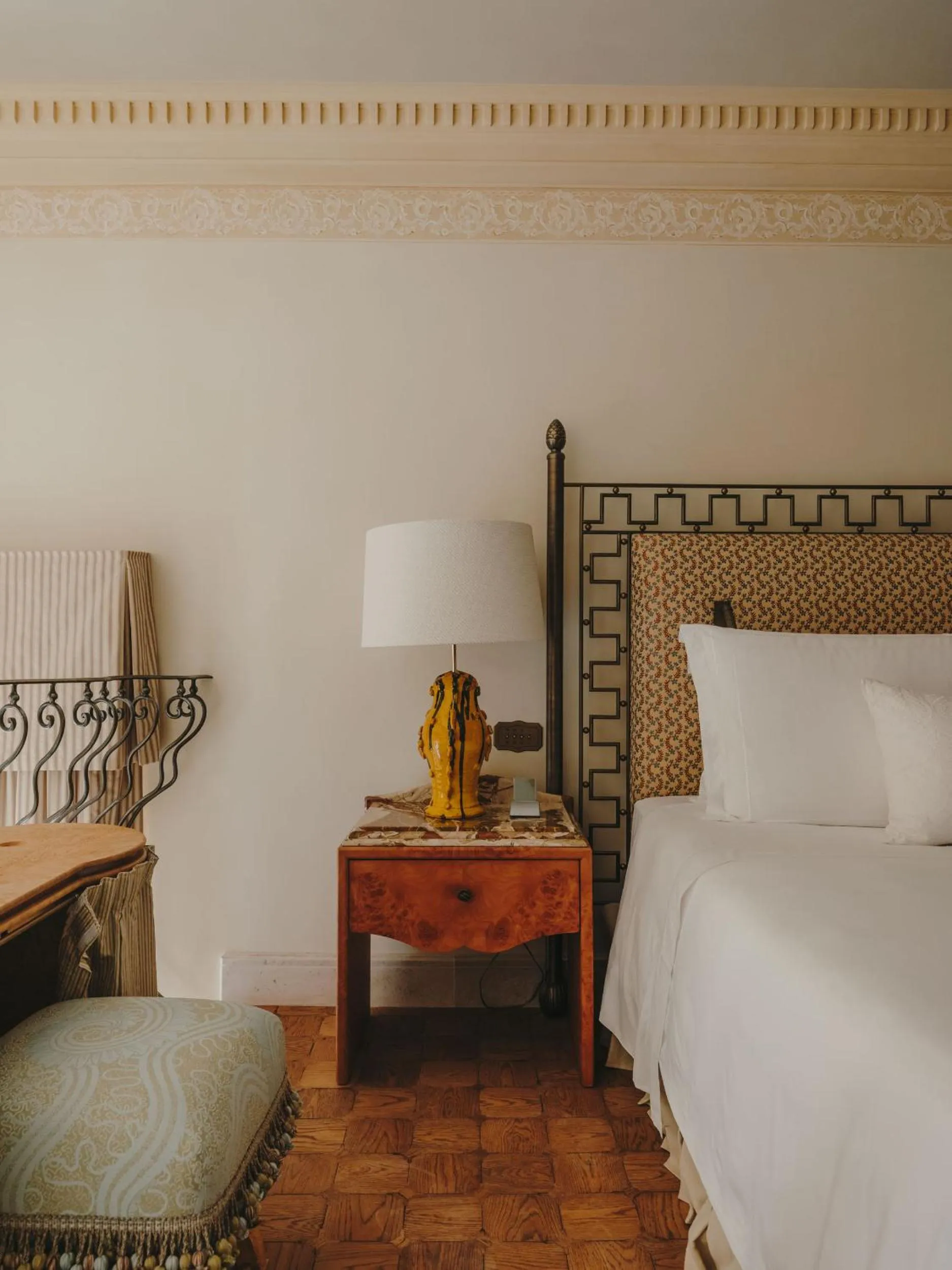 Bed in Grand Hotel Timeo, A Belmond Hotel, Taormina