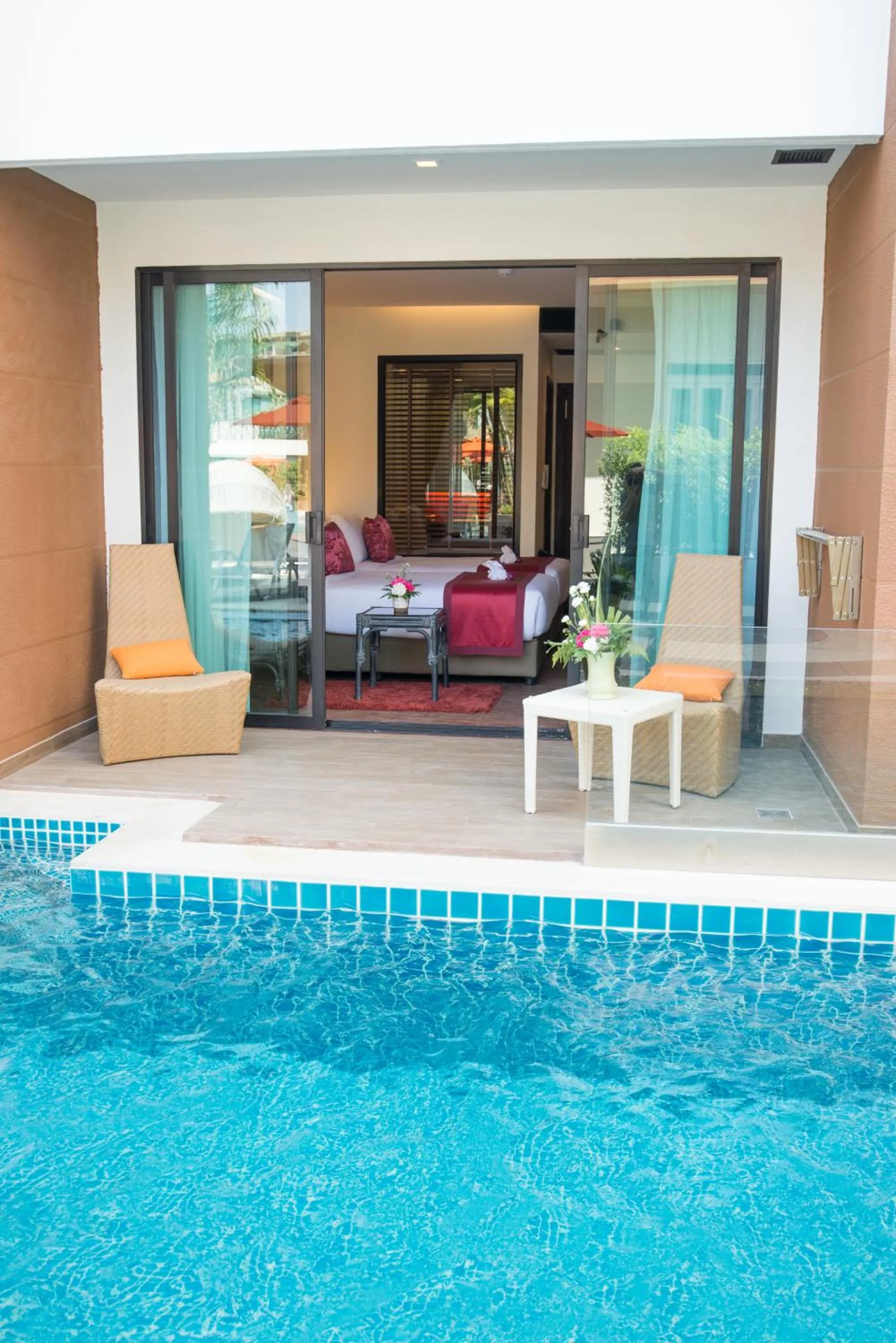 Patio in The Beach Heights Resort SHA Plus