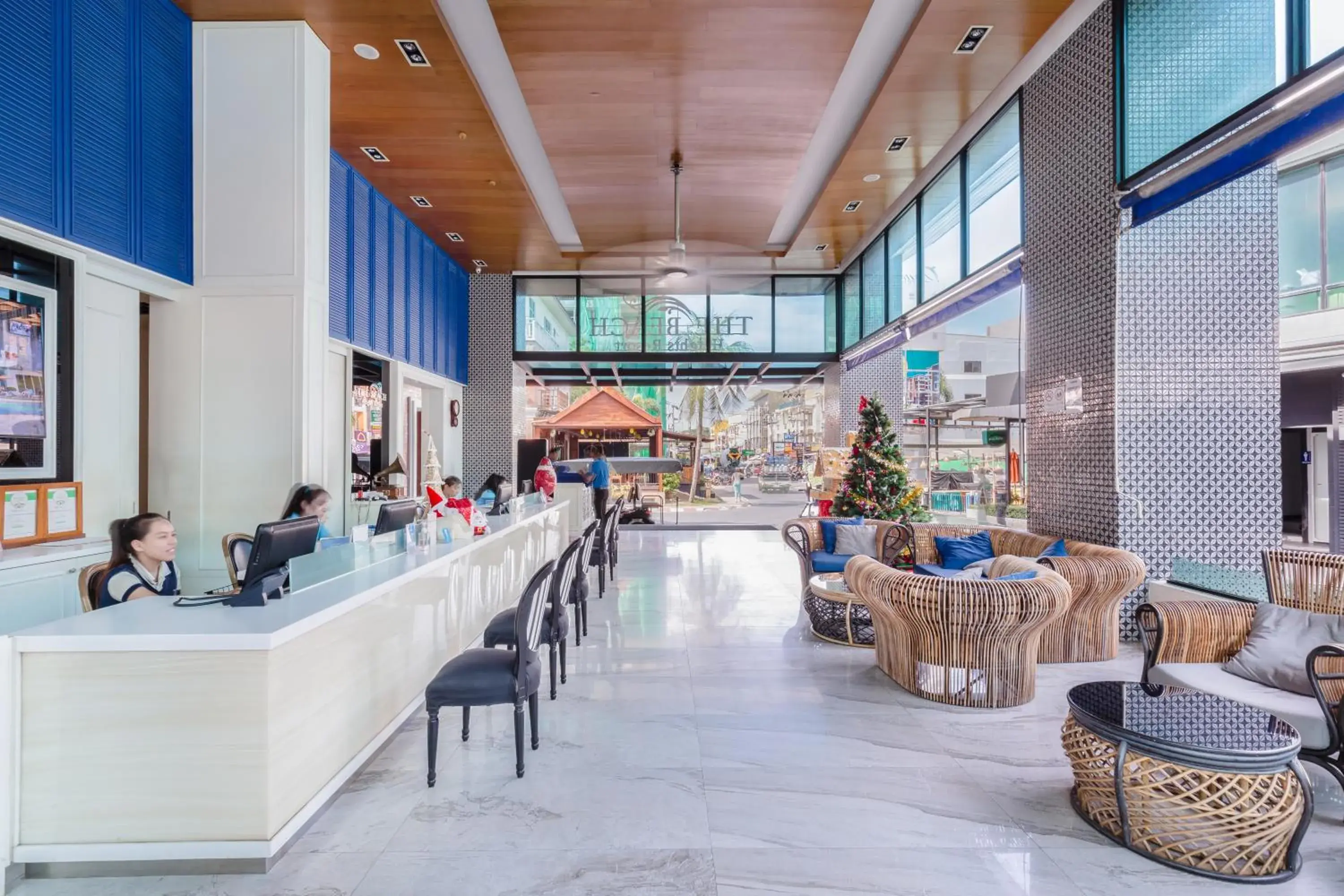Lobby or reception in The Beach Heights Resort SHA Plus Lobby or reception in The Beach Heights Resort SHA Plus