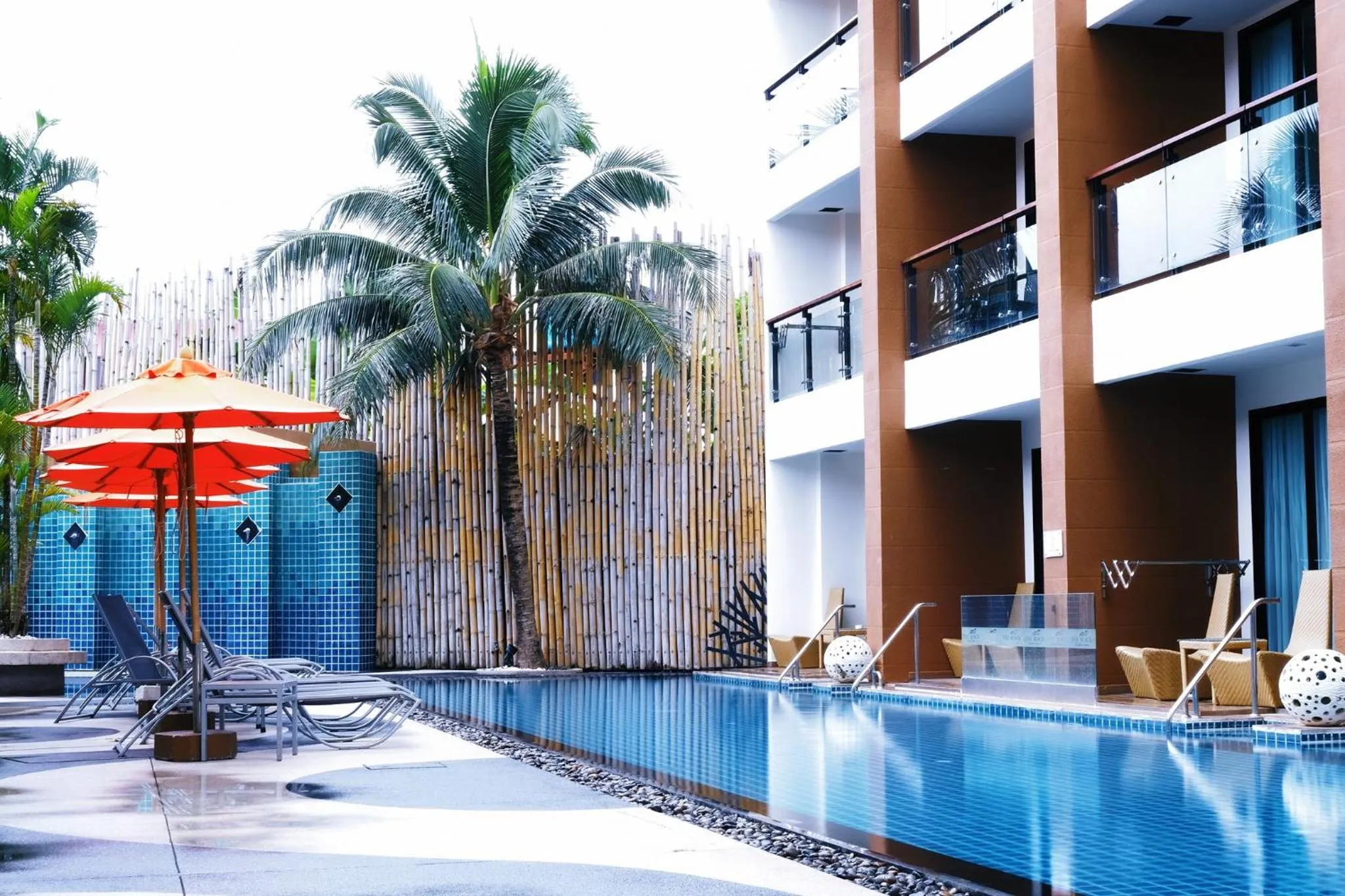 Swimming pool in The Beach Heights Resort SHA Plus