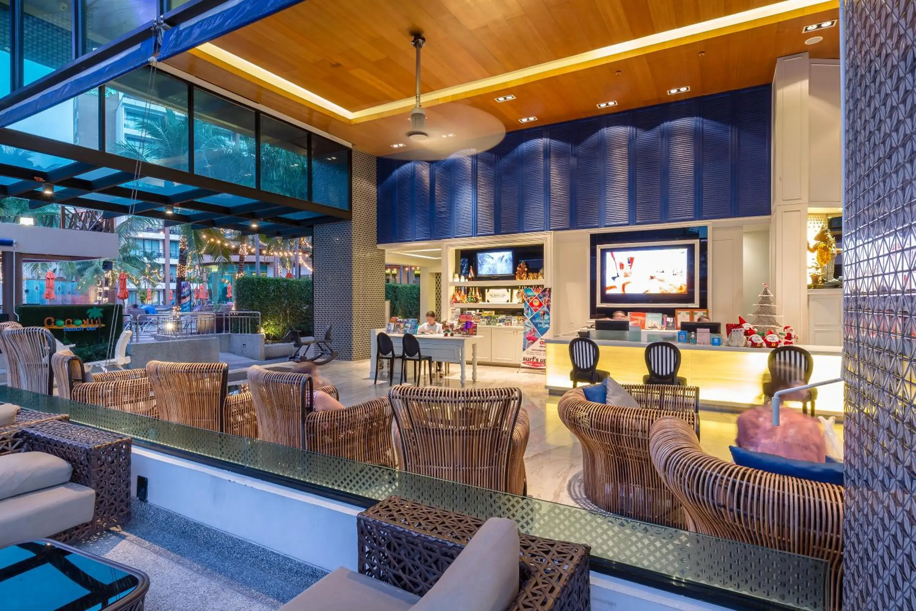 Lobby or reception in The Beach Heights Resort SHA Plus Lobby or reception in The Beach Heights Resort SHA Plus