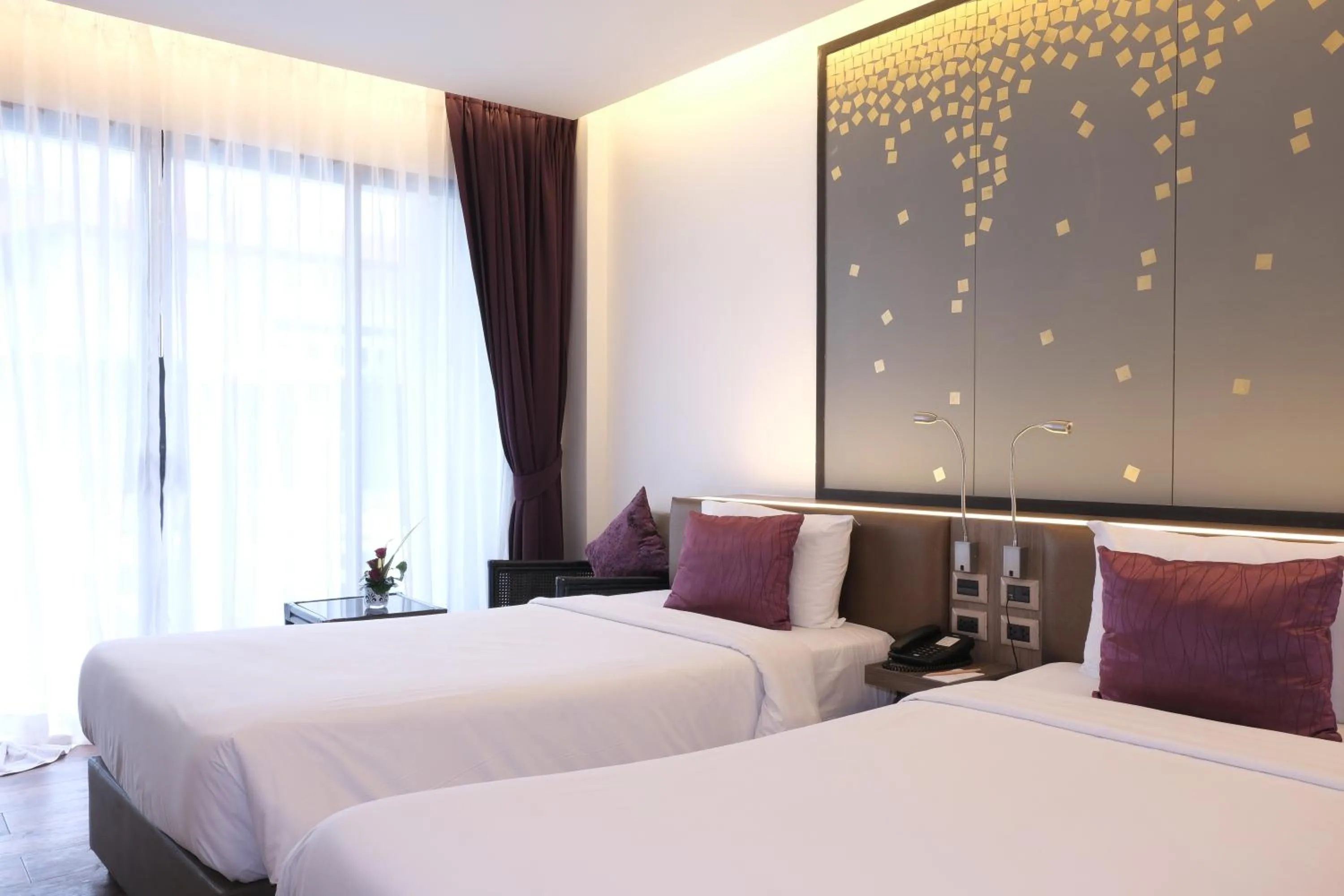 Bedroom, Bed in The Beach Heights Resort SHA Plus