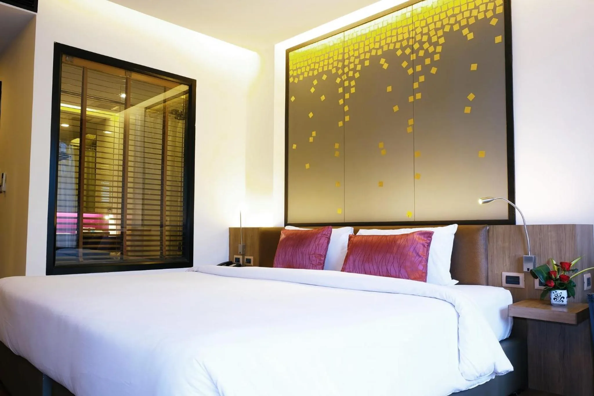 Bedroom, Bed in The Beach Heights Resort SHA Plus