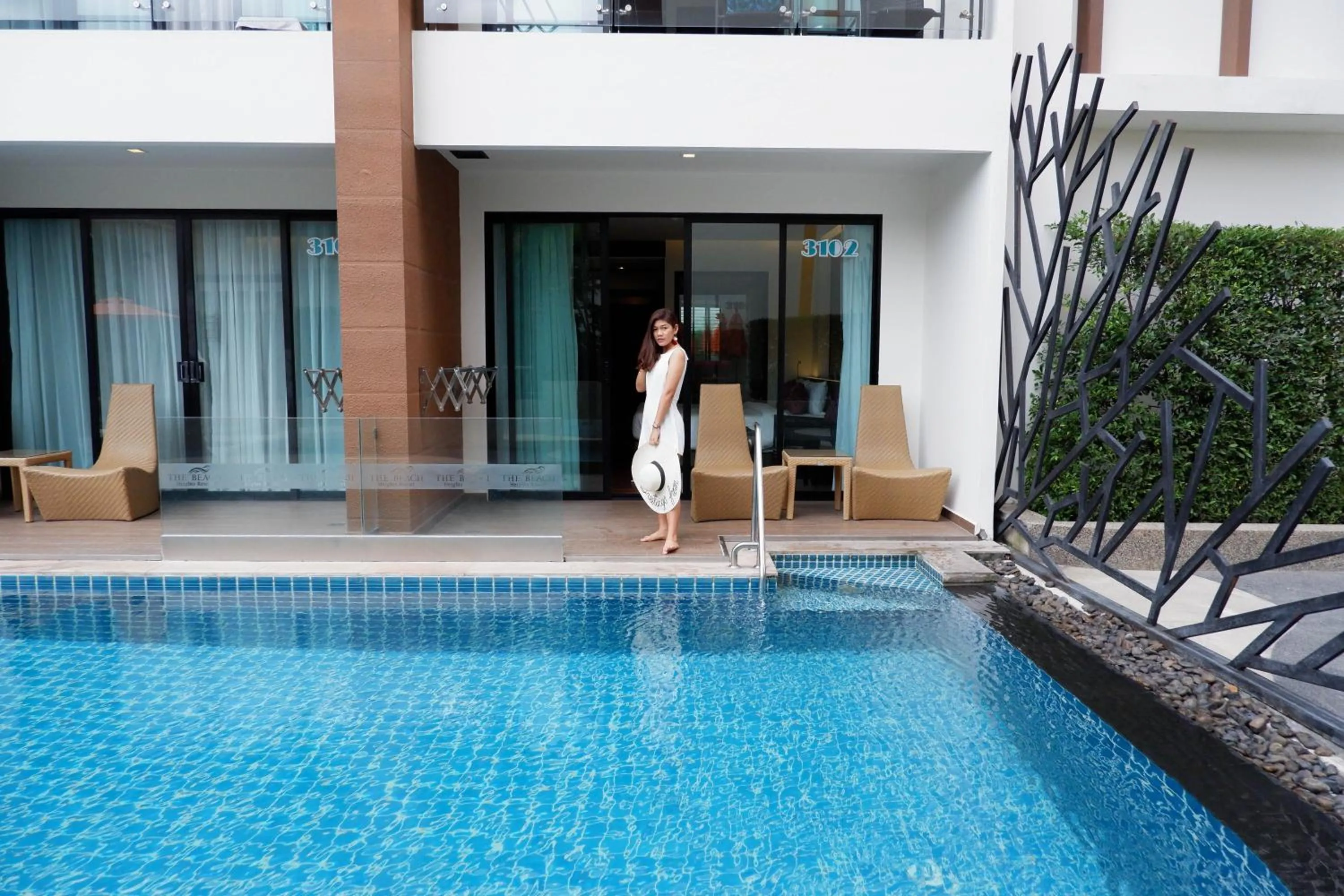 Swimming pool in The Beach Heights Resort SHA Plus