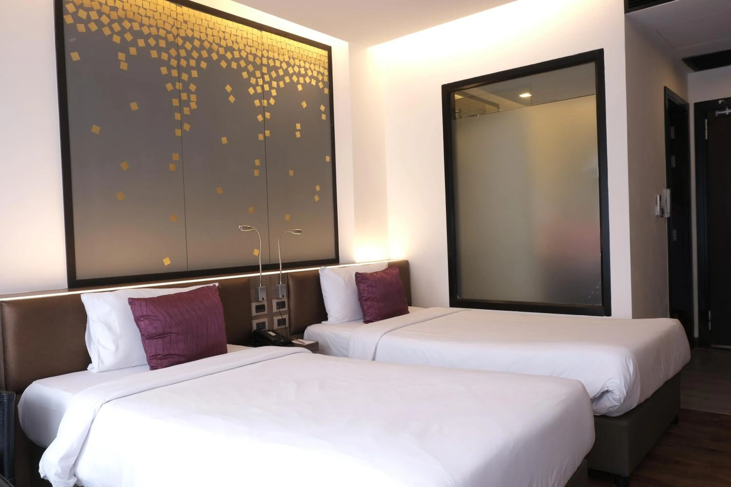 Bedroom, Bed in The Beach Heights Resort SHA Plus