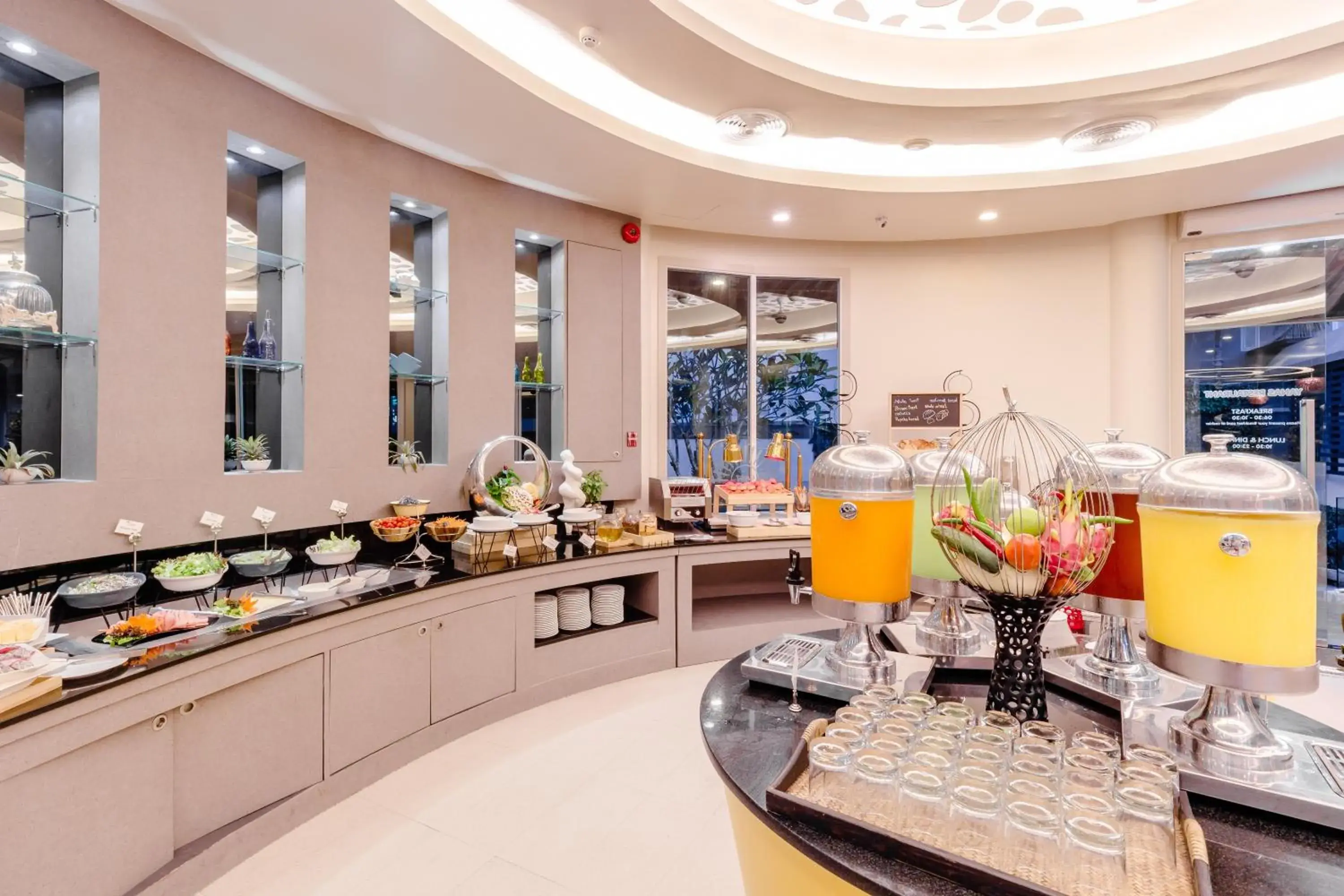 Buffet breakfast in The Beach Heights Resort SHA Plus Buffet breakfast in The Beach Heights Resort SHA Plus