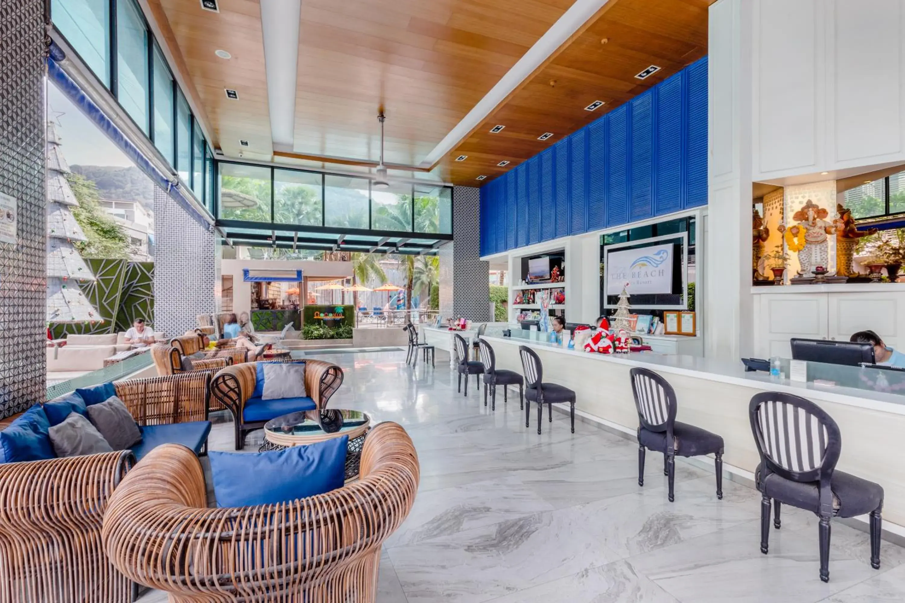 Lobby or reception in The Beach Heights Resort SHA Plus Lobby or reception in The Beach Heights Resort SHA Plus