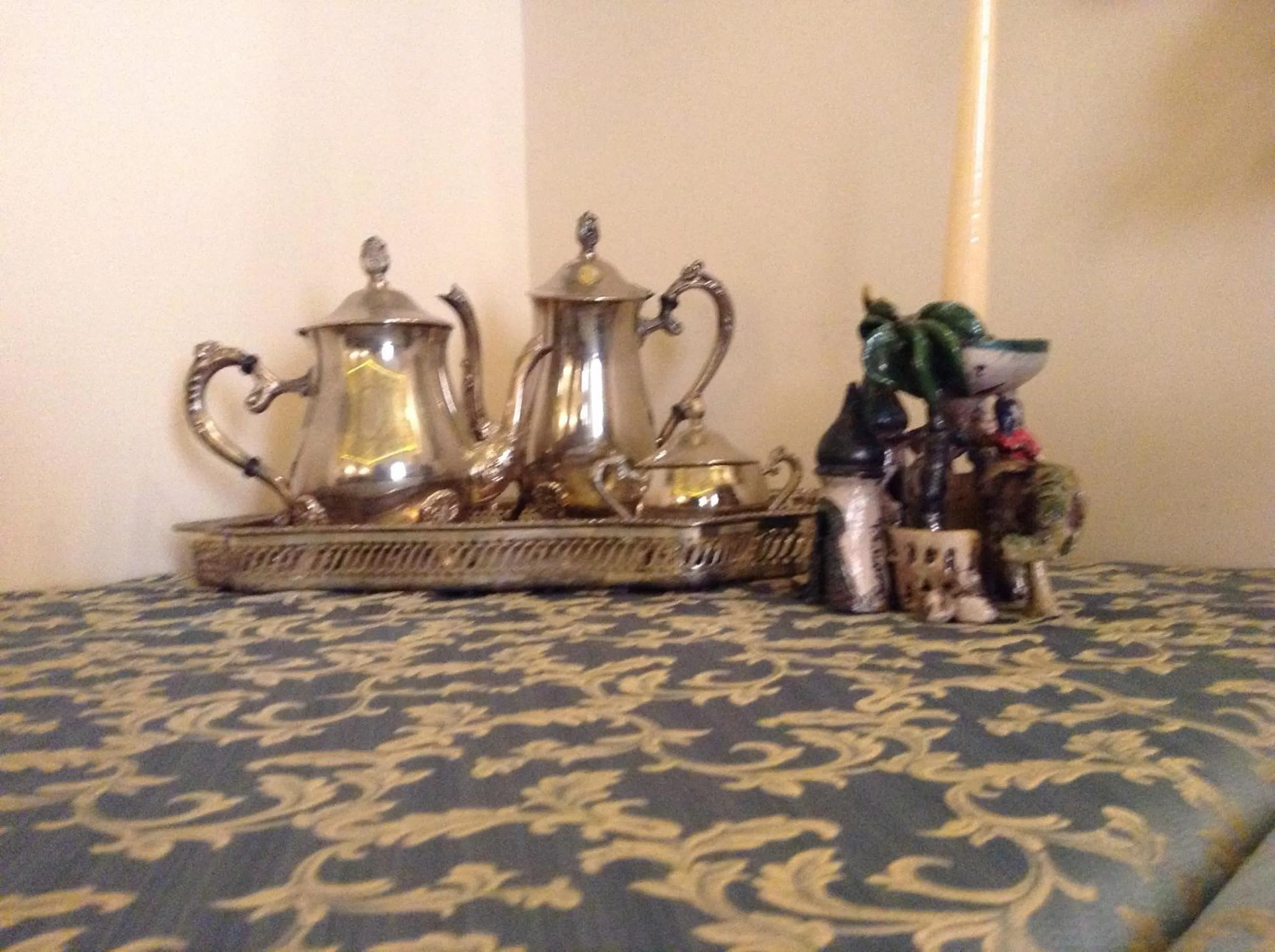 Decorative detail in Hotel Floridiana