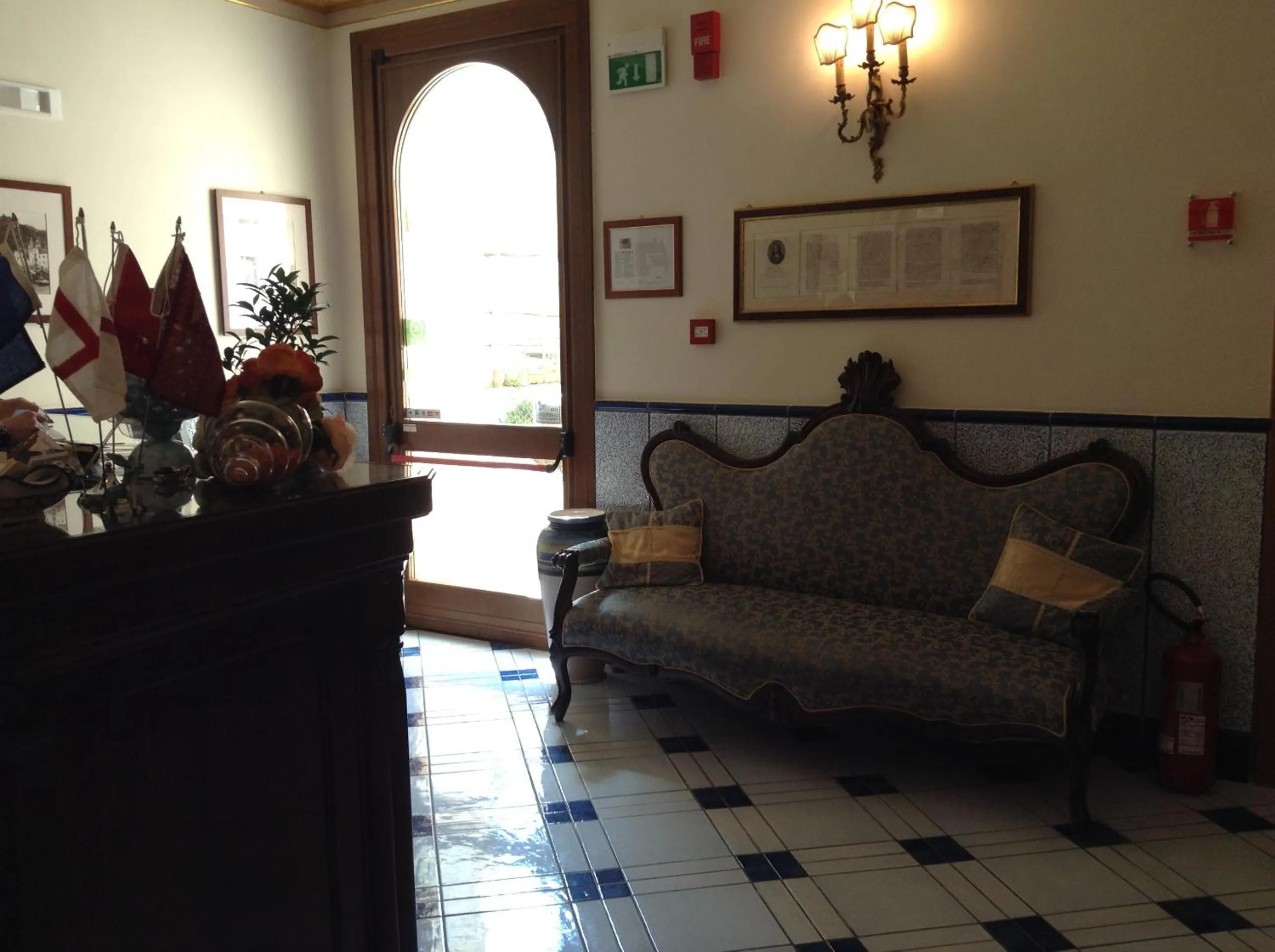 Lobby or reception in Hotel Floridiana