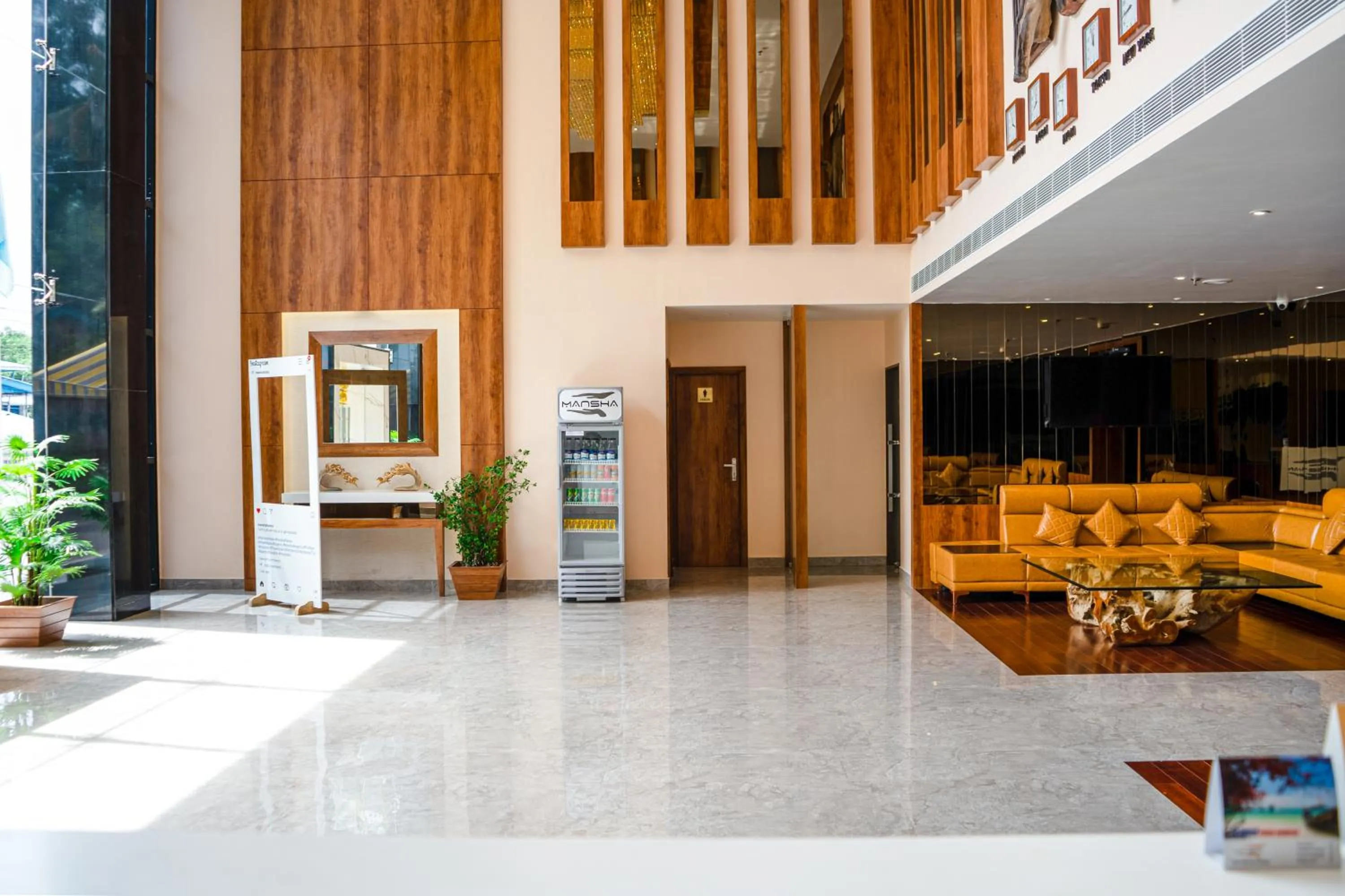 Lobby or reception in Mansha Palace