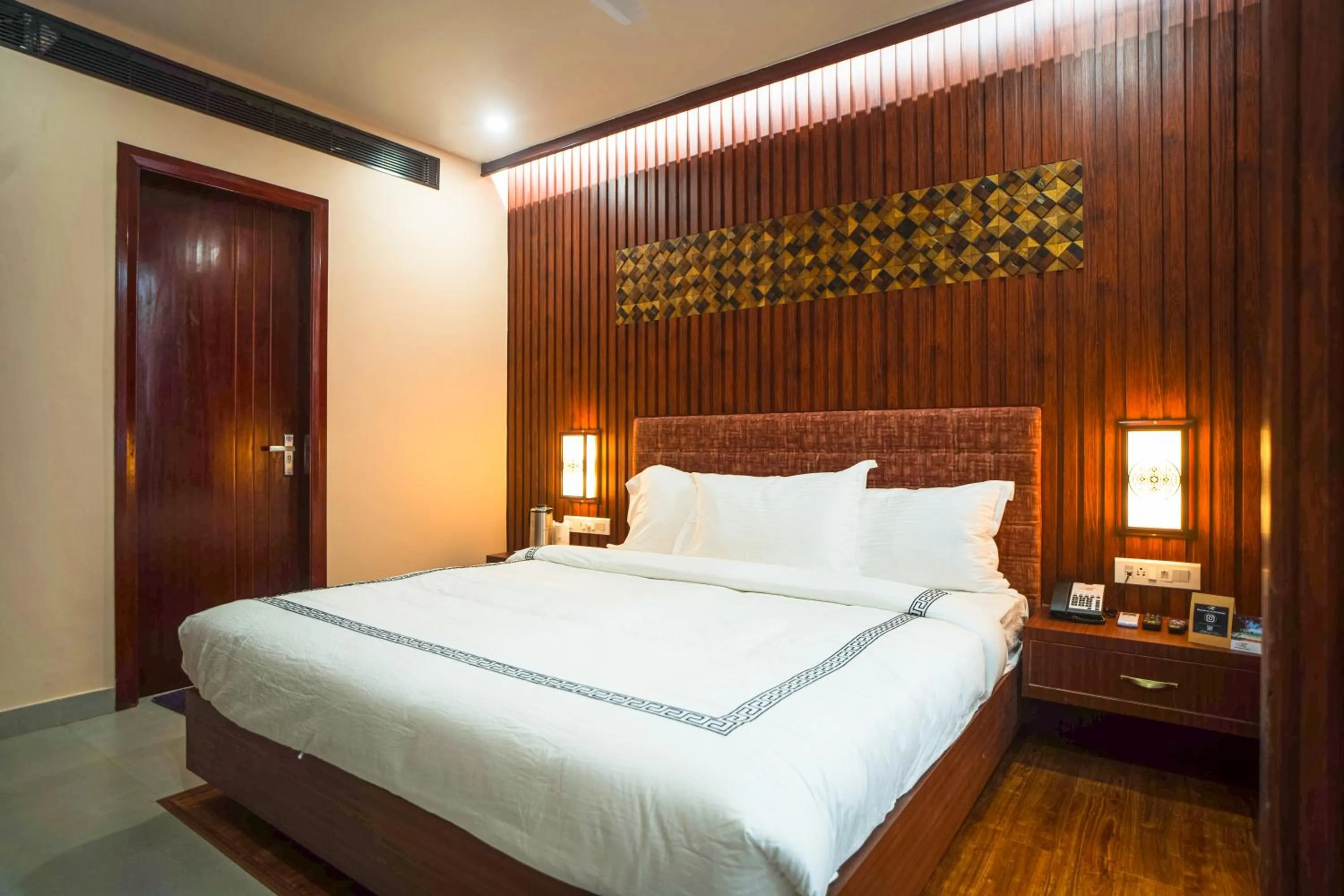 Bed in Mansha Palace