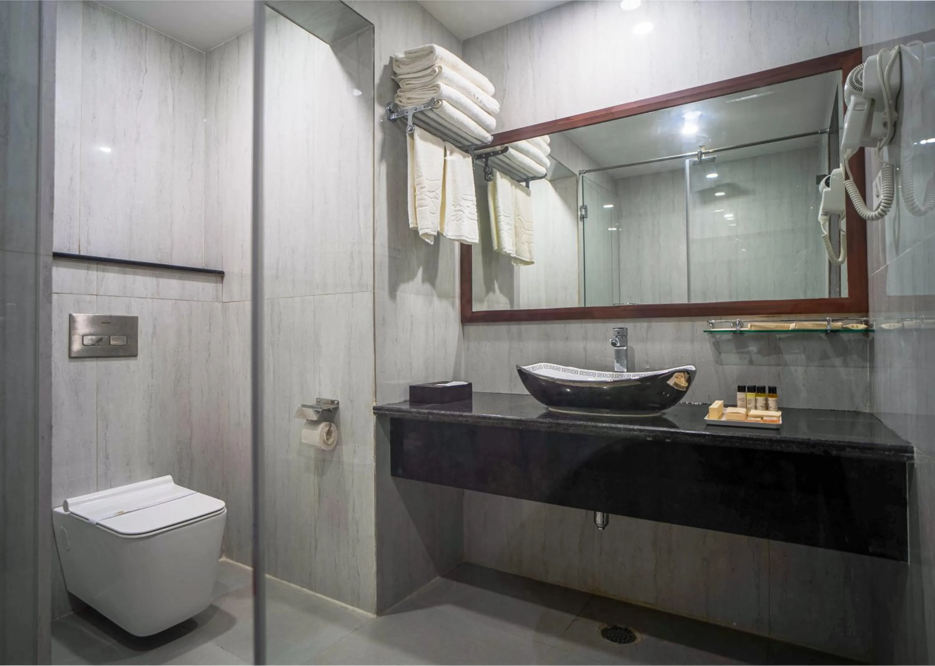 Bathroom in Mansha Palace